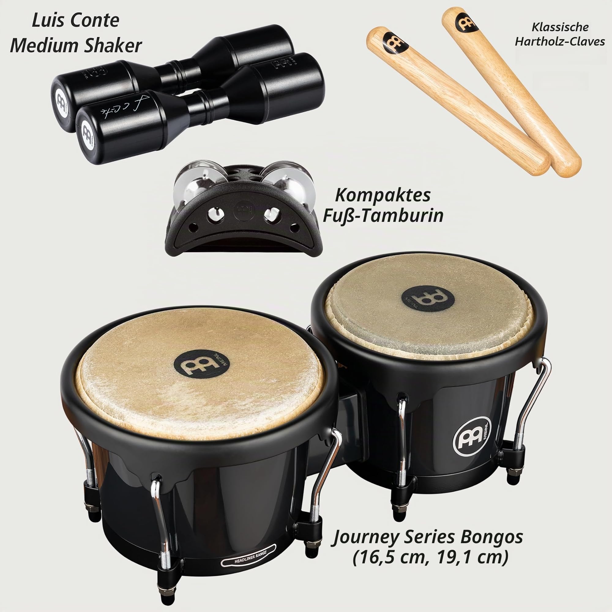 Meinl BPP-1 Bongo & Percussion Pack