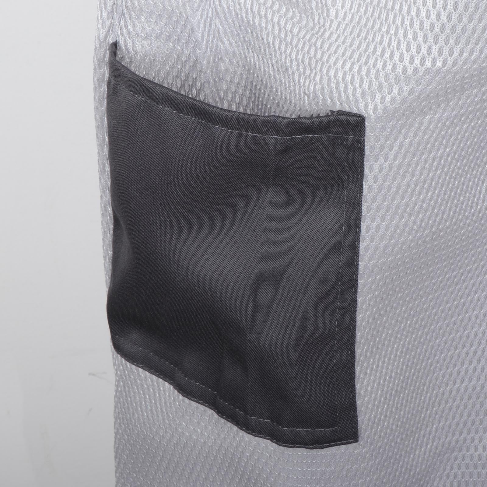 Fenteer Traje de Apicultura Ventilado para Apicultor, Ropa Protectora Gris, Traje de Apicultor Ventilado de Manga Larga, Traje de Apicultor Ventilado, XXL 176 a 185cm