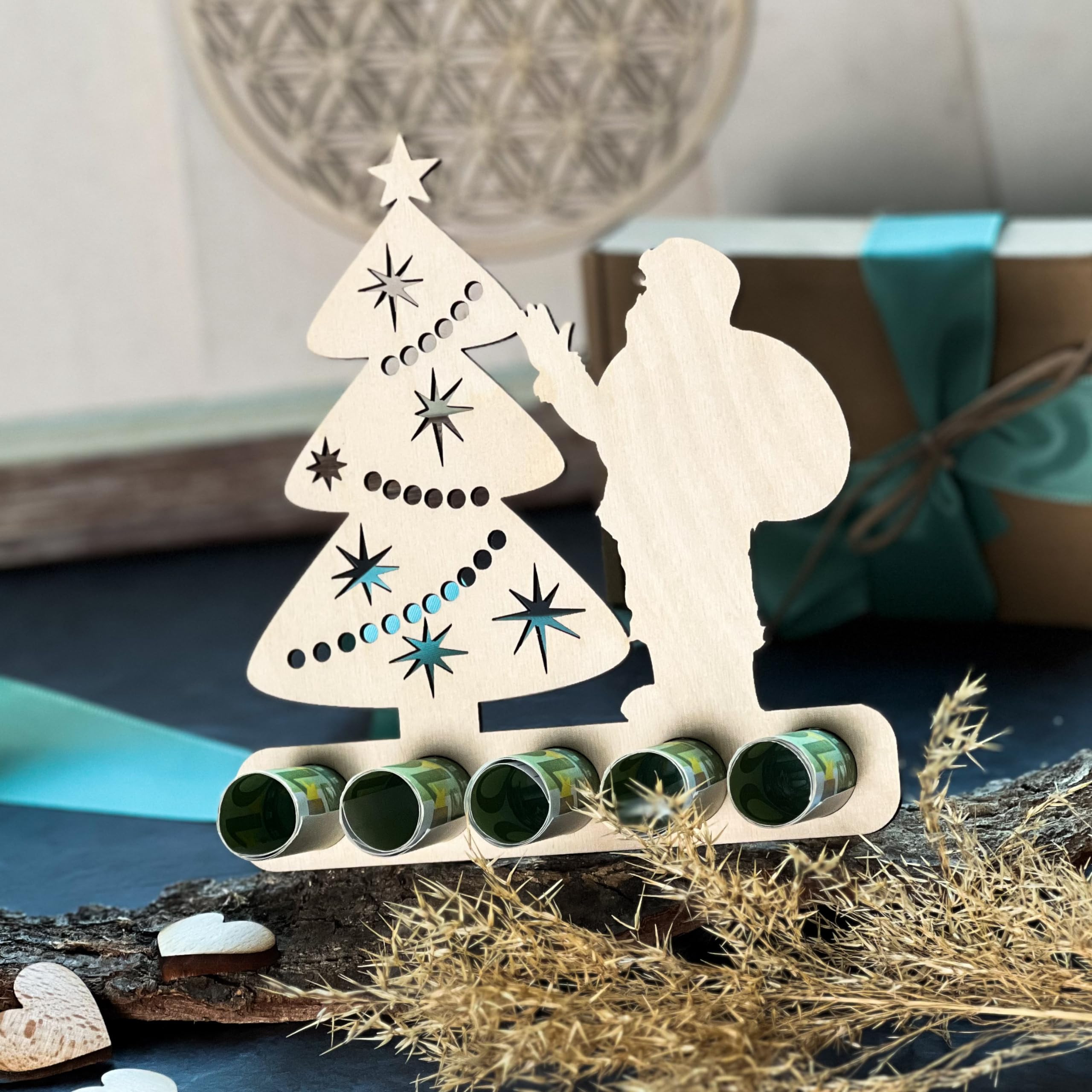 Regalo di denaro Natale denaro impacchettare milioni I Buon