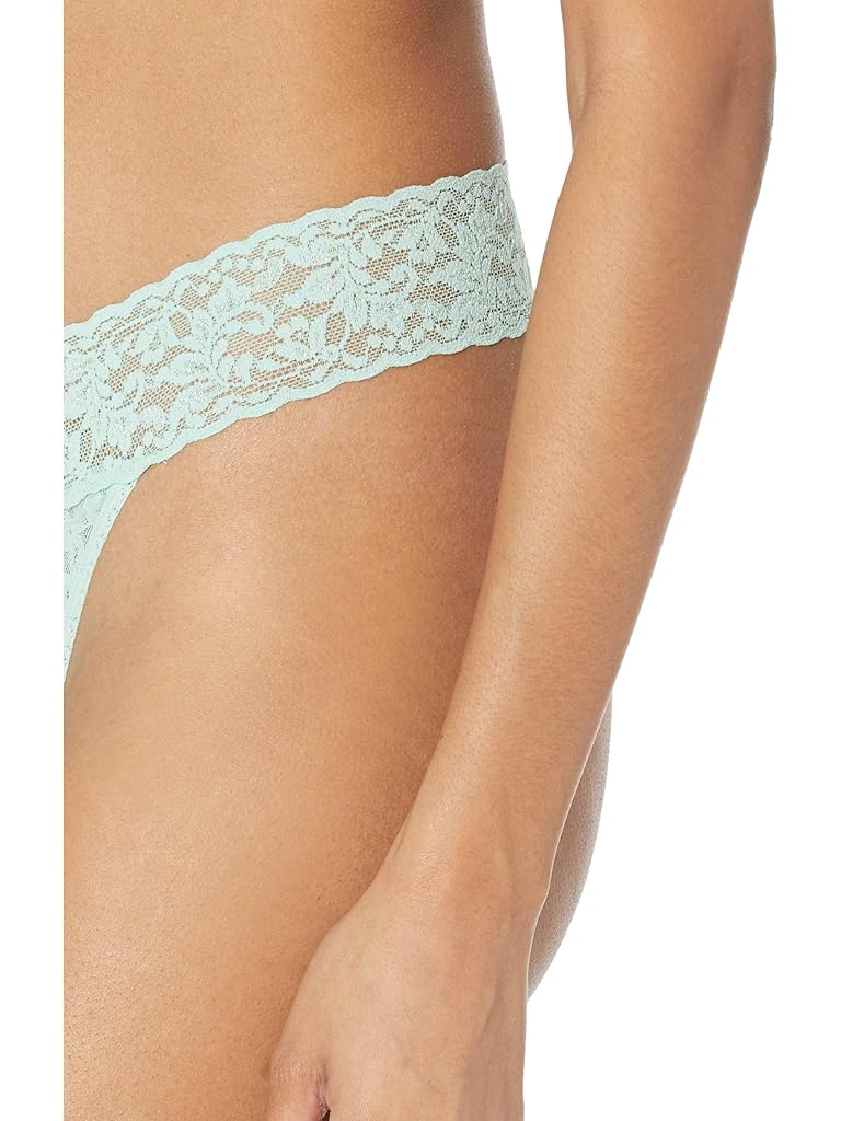 Green Hanky Panky Signature Lace Original Rise Thong