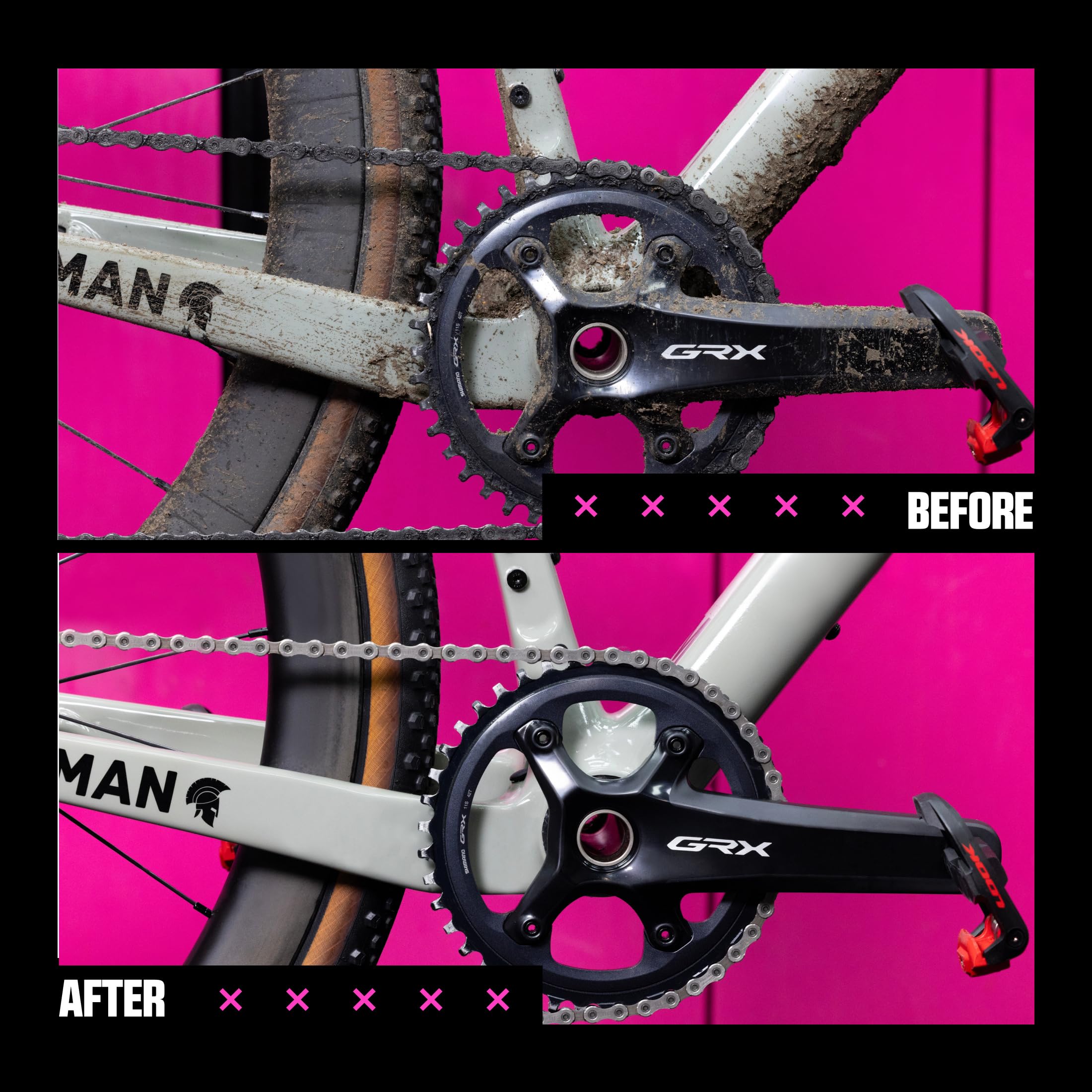 Muc-Off Nano-Tech środek czyszczący do roweru, 25 l, biodegradowalny spray do czyszczenia roweru i odtłuszczania roweru, do rowerów MTB, szosowych, żwirowych, e-rowerów, czarny