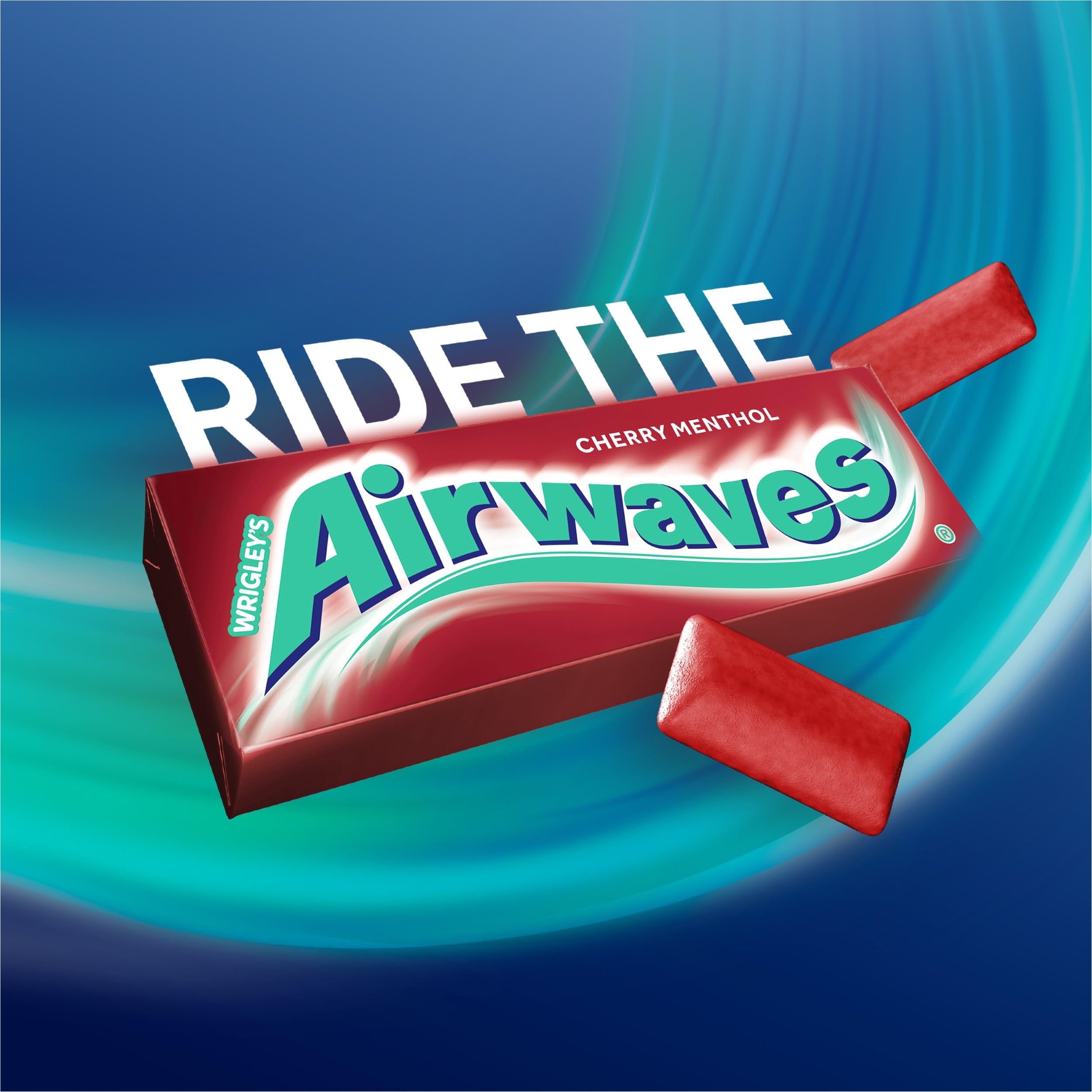 Airwaves Kaugummi Cherry Menthol 20 x 3 x 10 Dragees