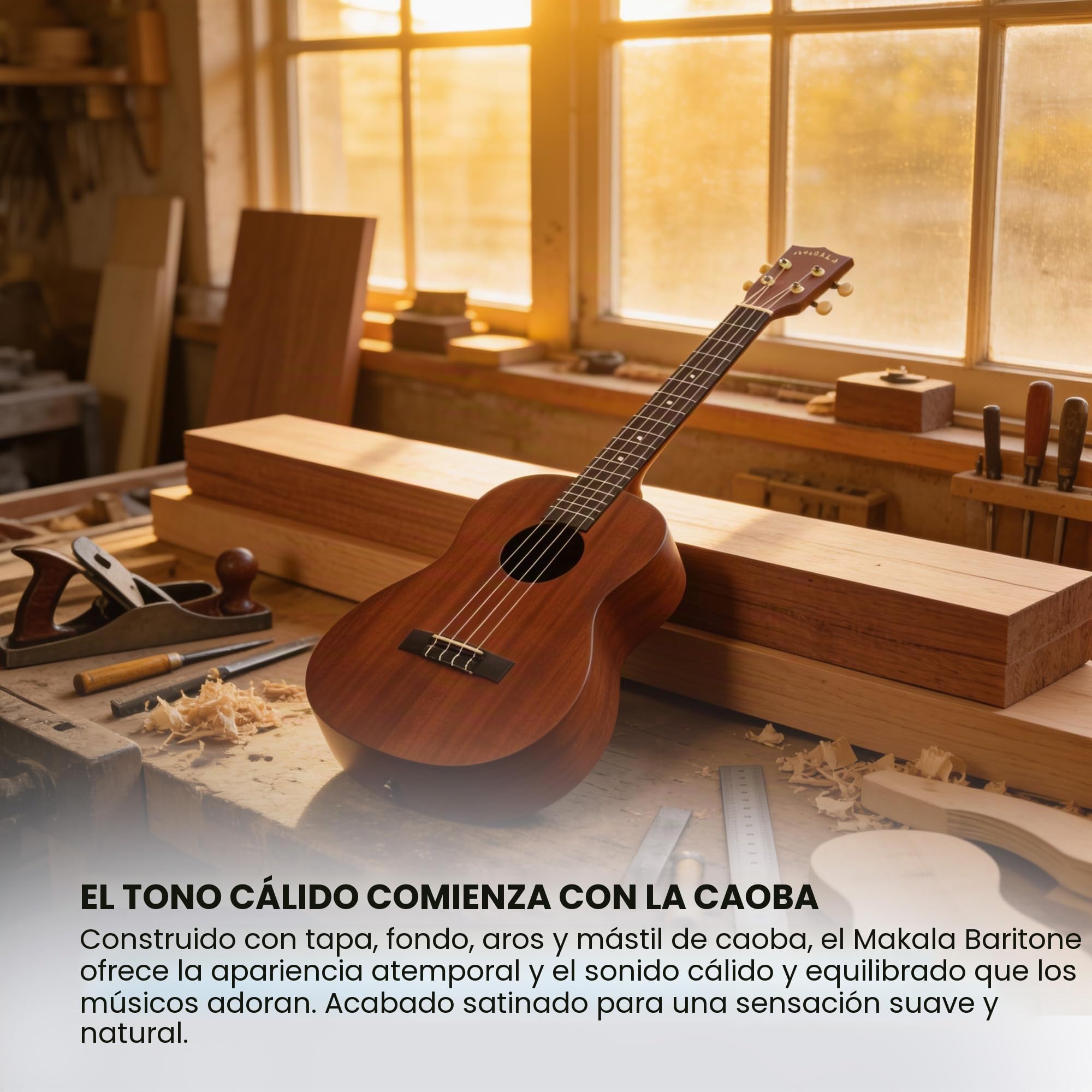KALA (Ukeleles) - UKELELE KALA BARITONO MAKALA MKB - MKB-KL - 1-2 días SOLO ENViOS