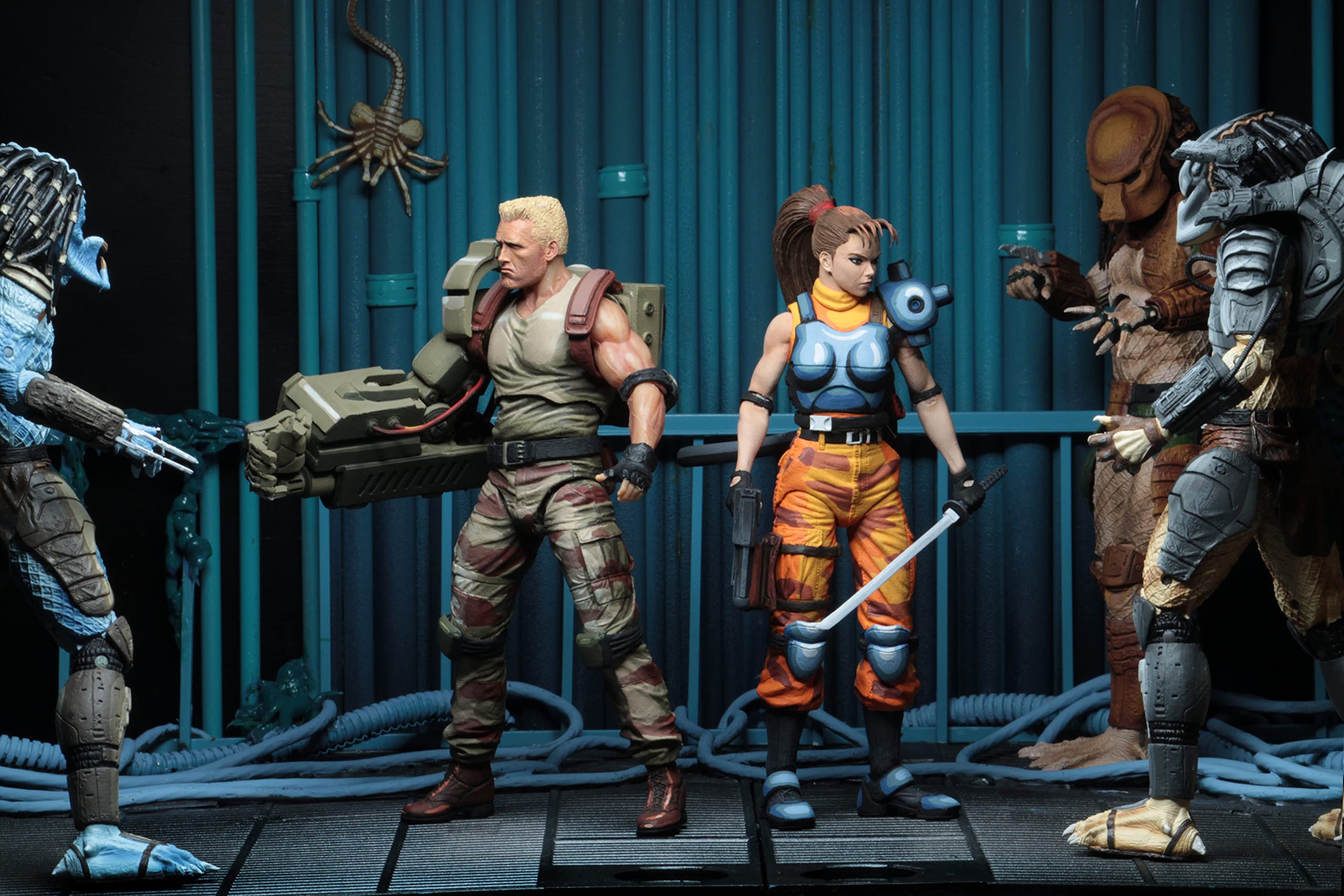 NECA ネカ　エイリアンvsプレデター TEMPLE PILLAR ジオラマ NECA ネカ エイリアンvsプレデター TEMPLE PILLAR ジオラマ