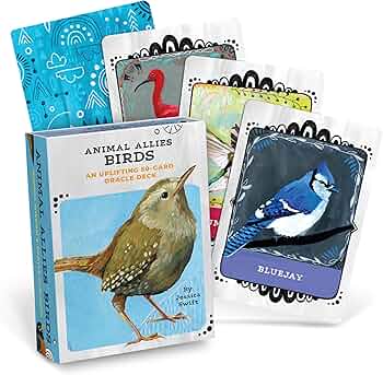 Amazon.com: Animal Allies Birds Oracle Deck: An Uplifting 50-Card