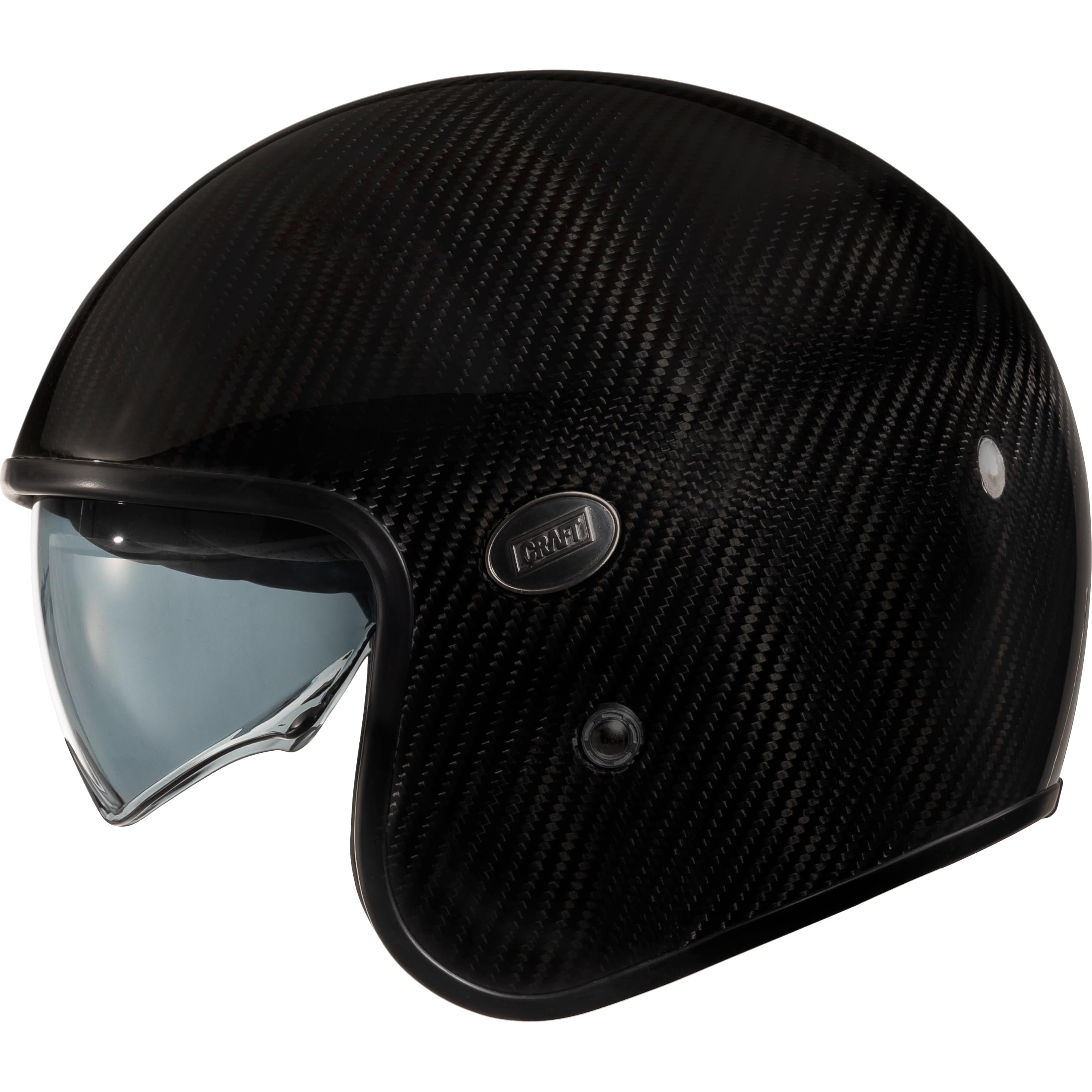 Craft Carbon Jethelm Classic SV – ECE 22/06 – 900g – Klar – Sonnenblende
