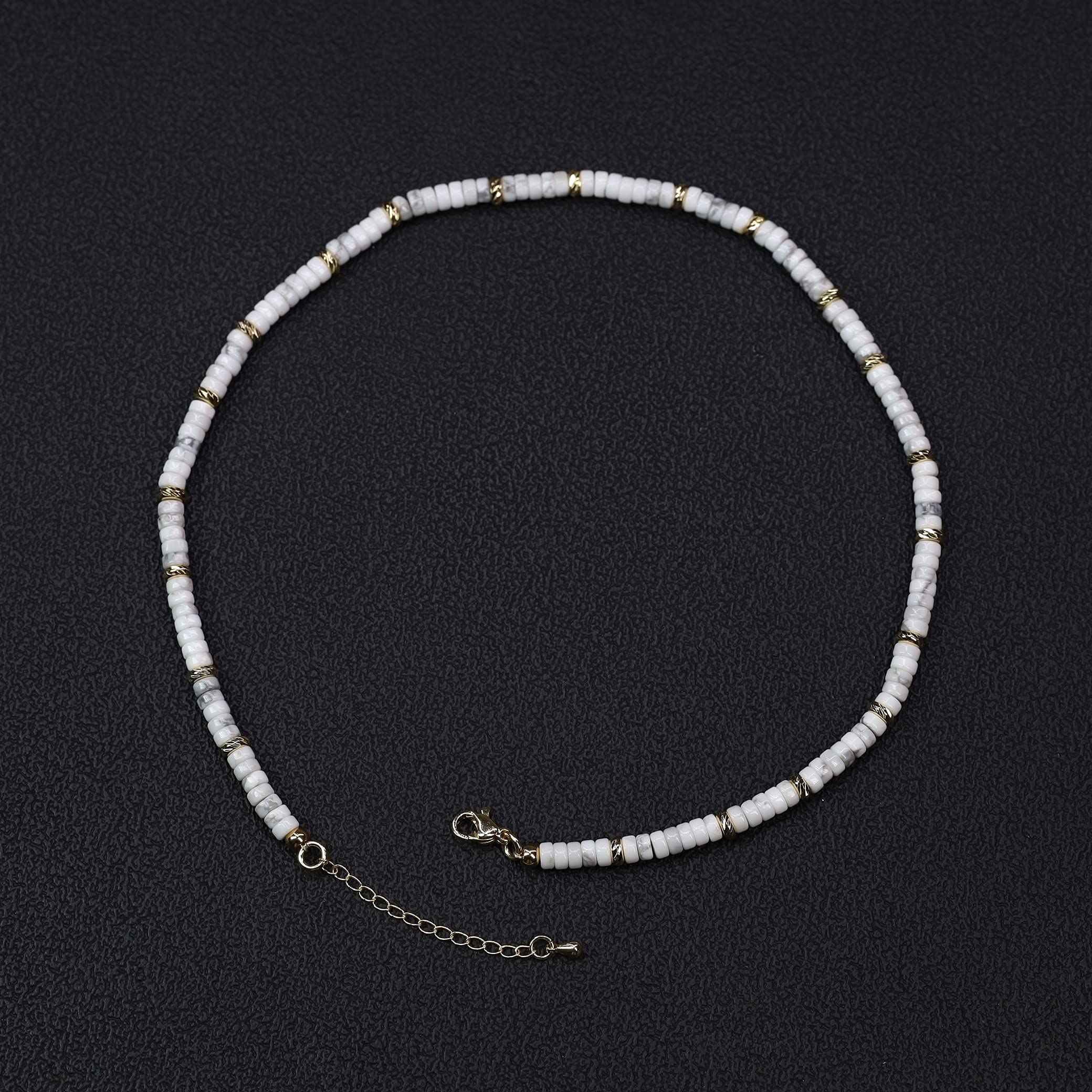 COAI Collier Ras de Cou Femme, Collier Perle Femme, Bijoux Bohème