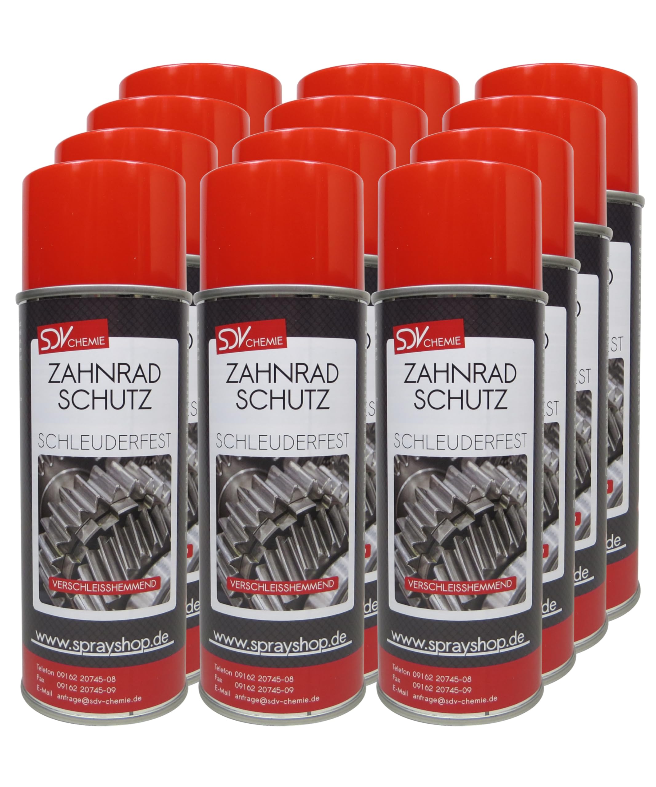SDV Chemie Zahnradschutz Spray 12x 400ml