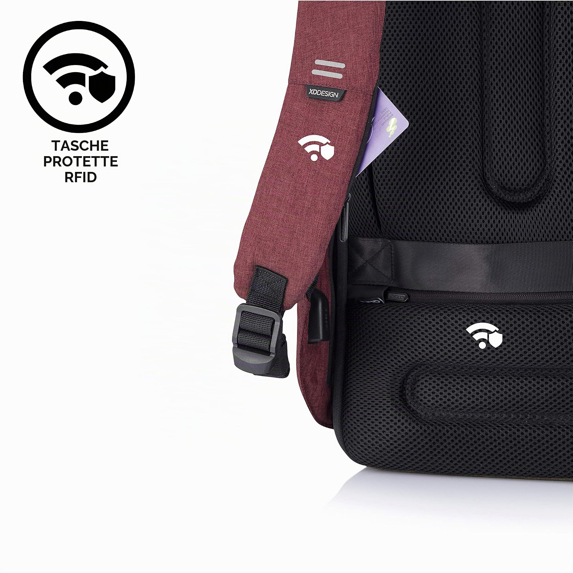 XDDesign, MOCHILA ANTIRROBO REGULAR BOBBY HERO DE XD DESIGN/P: P705.294 Unisex-Adulto, Taglia unica