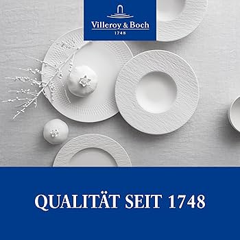 Amazon.com | Villeroy & Boch Manufacture Rock Blanc Starter Set 6 Amazon.com | Villeroy & Boch Manufacture Rock Blanc Starter Set 6