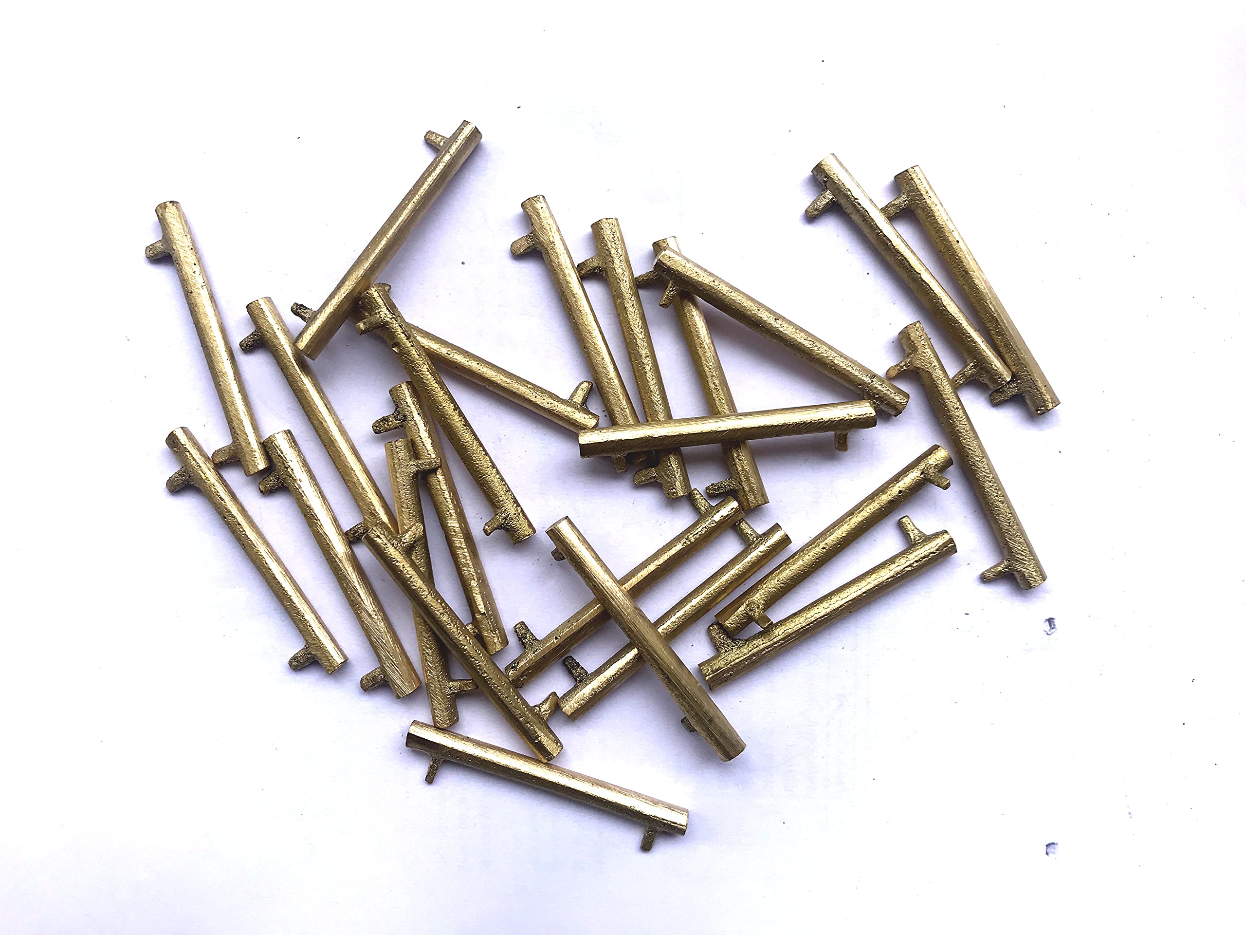 Saraswati Veena Mettu Brass Frets Parda Full Set of 24 Pieces 59 mm Length-picture-17