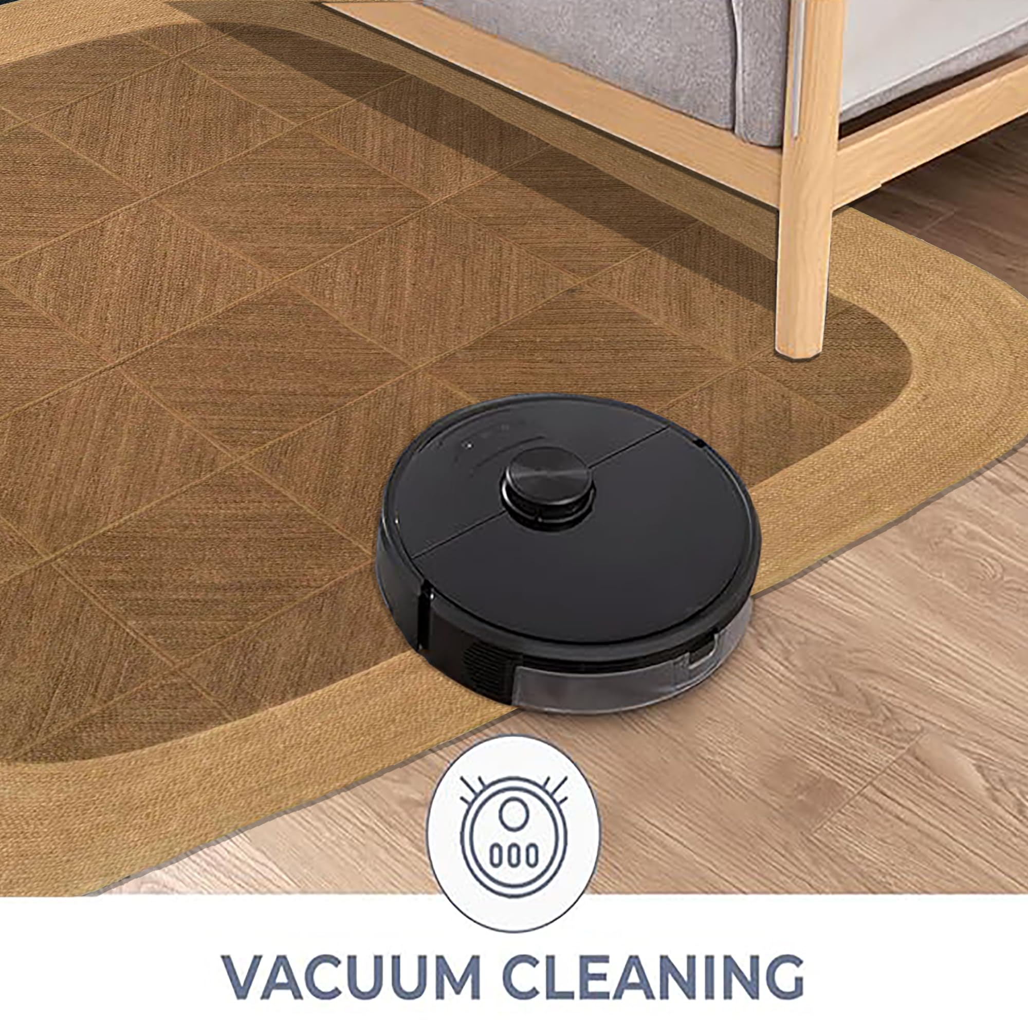 Tapis de couloir en jute naturel fait à la main de 9,1 x 6,1 m - Décoration d'intérieur indienne - Tapis de couloir - Tapis tressé en jute chanvre