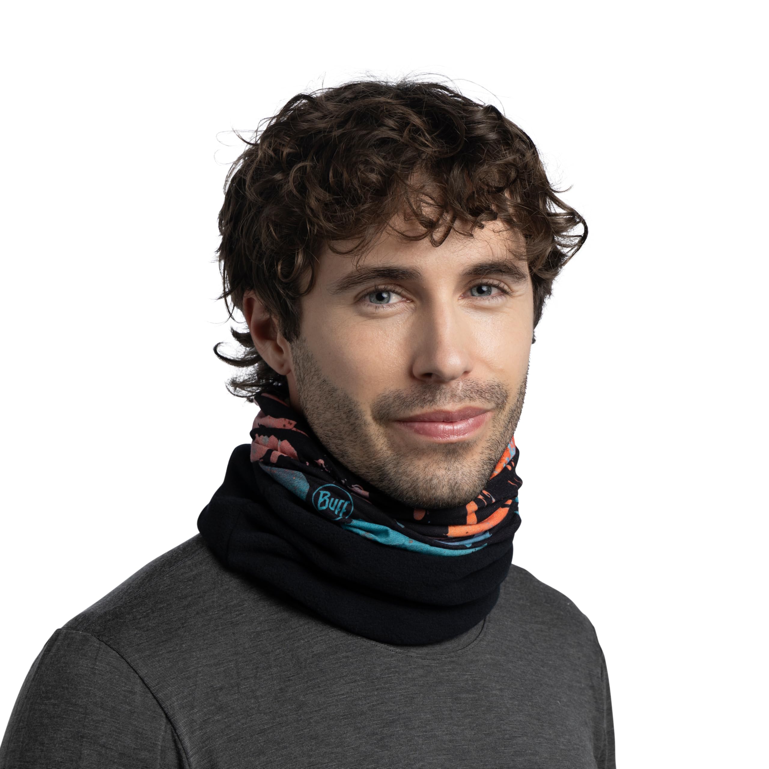 Buff| Braga de cuello Polar Multifucional, Calida, Forro, Comoda, Sueve Hombre Mujer Talla única Multi