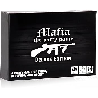 Apostrophe Games Mafia the Party Game Deluxe Edition | Discover hidden identities, outsmart opponents and survive the night i