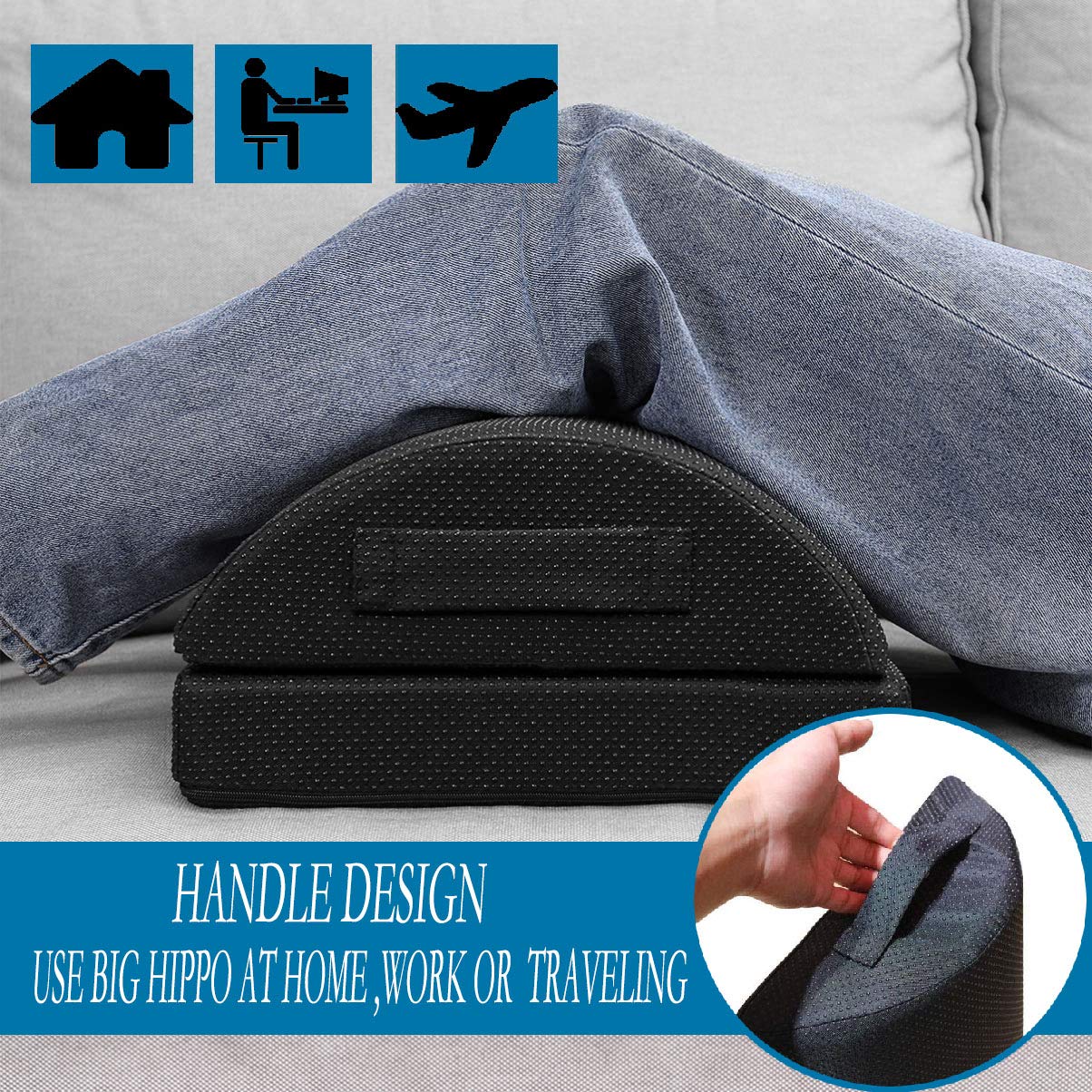 Buy Big Hippo Adjustable Under Desk Footrest Ergonomic Foot Rest with