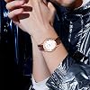 JewelryWe Pair of Watches Analogue Quartz Partner Friendship Watch Classic Simple Leather Strap Couple Watch for Men Women Black / Brown