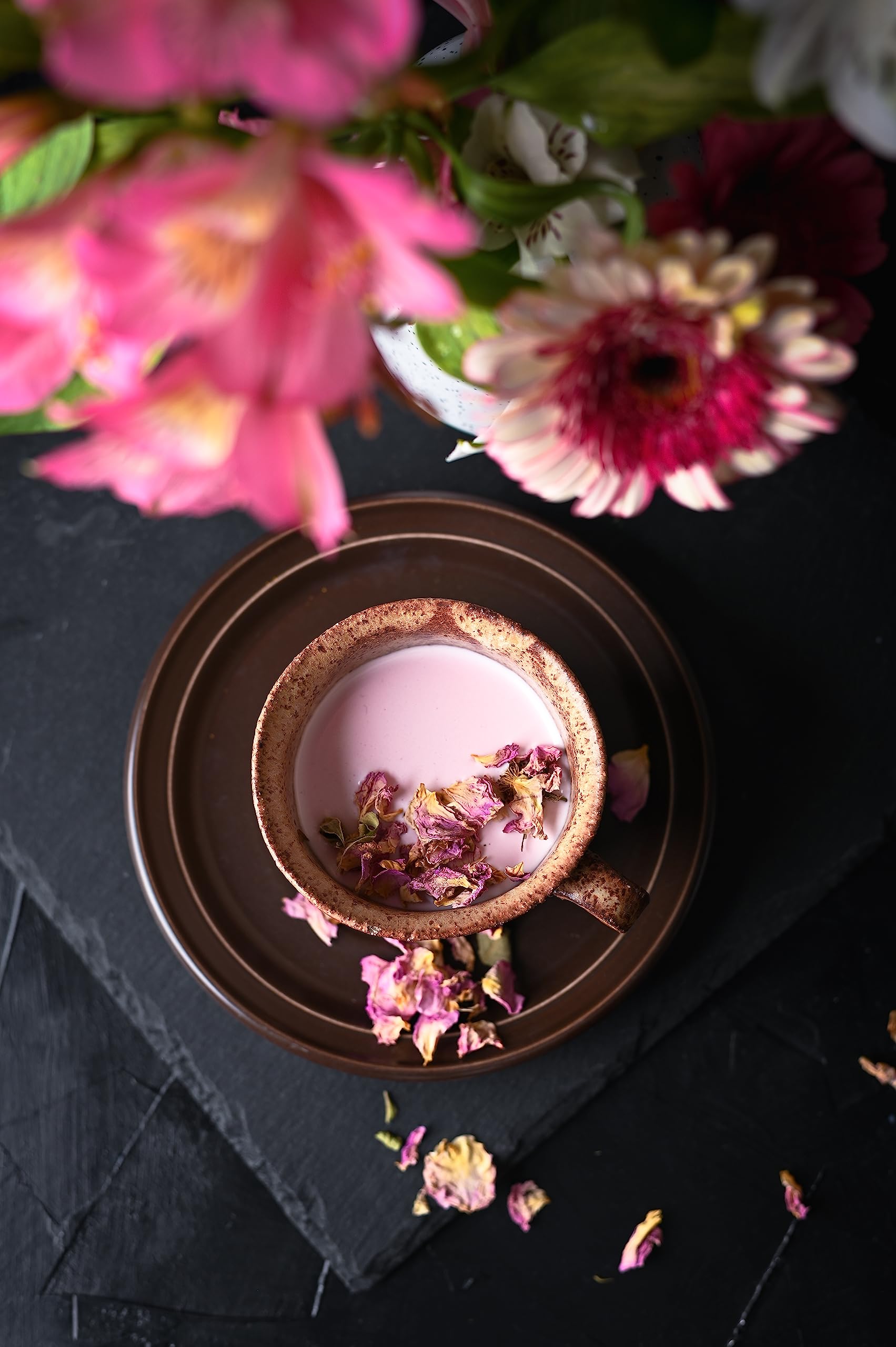 Biojoy Pétales de Rose séchées BIO (200 g), fleurs pour décoration ou rose infusion (Rosa Damascena) (Lot de 2)