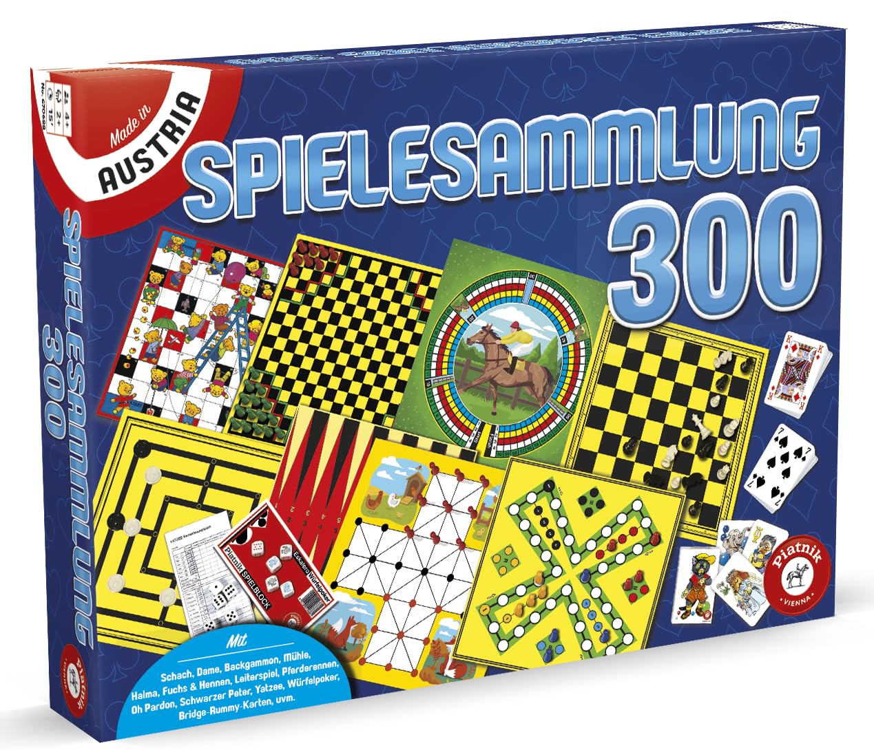 Piatnik 6706 - Spielesammlung 300