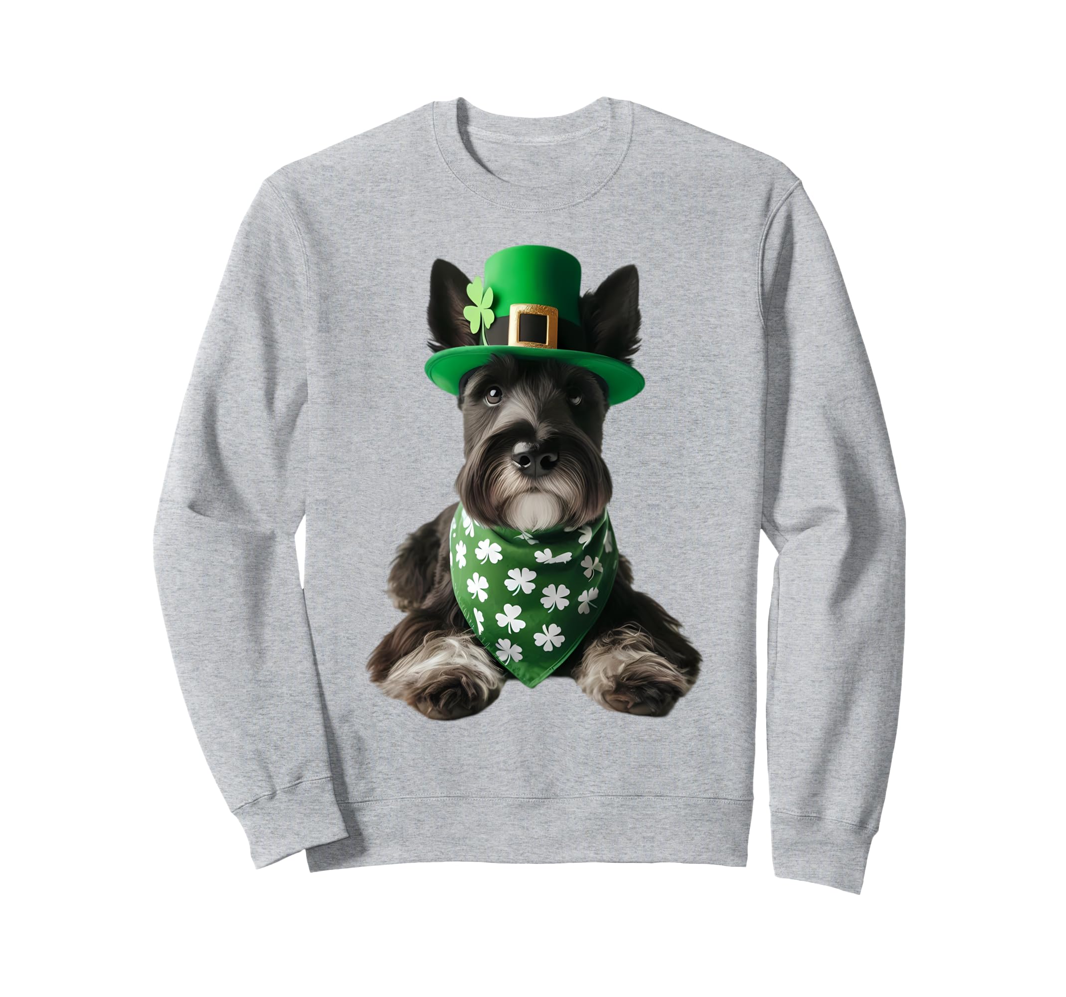 Scottish Terrier Dog St Patrick's Day Saint Paddy's Owner Sweatshirt