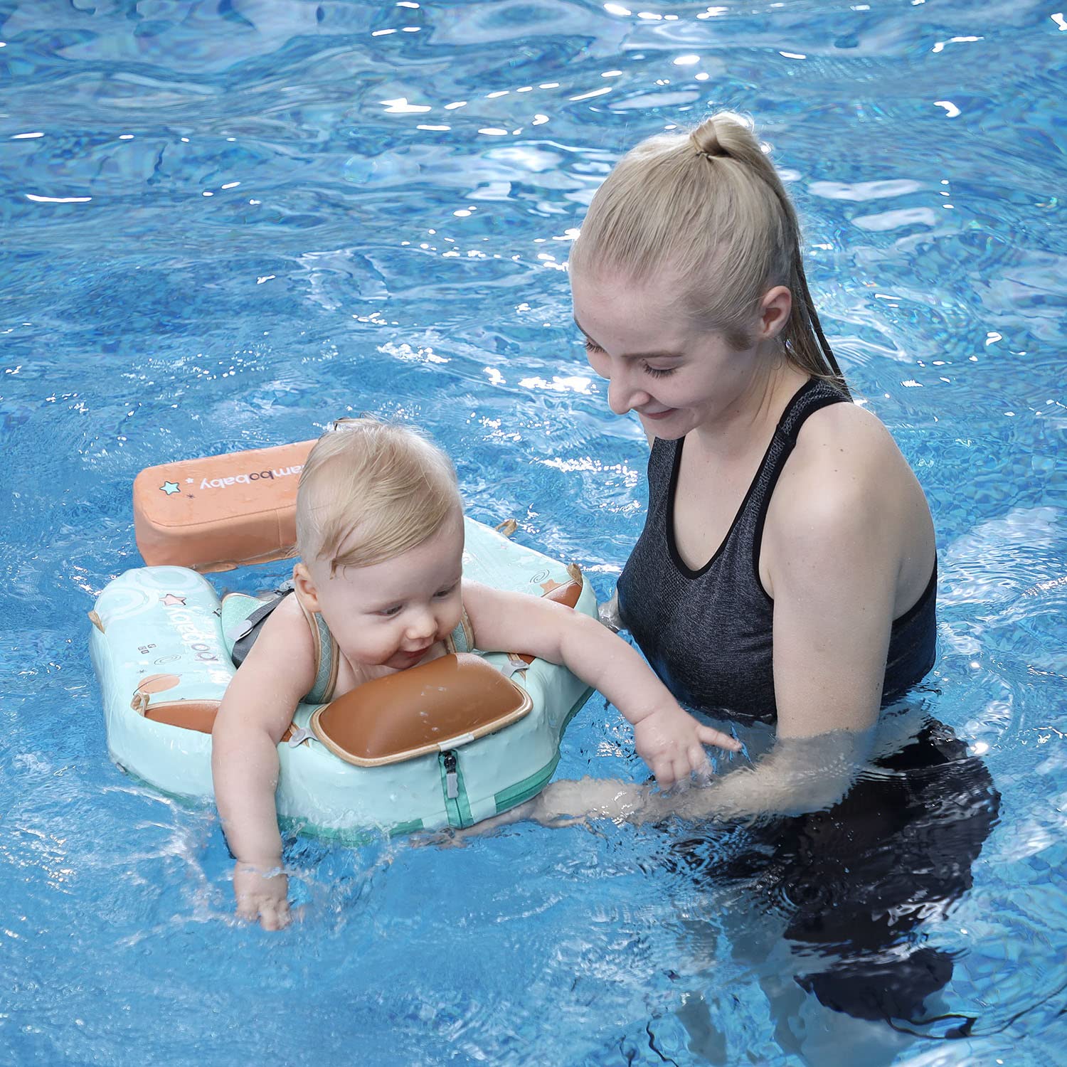 Buy Foldable Easy Carry with Tail Canopy Crotch NonInflatable Baby