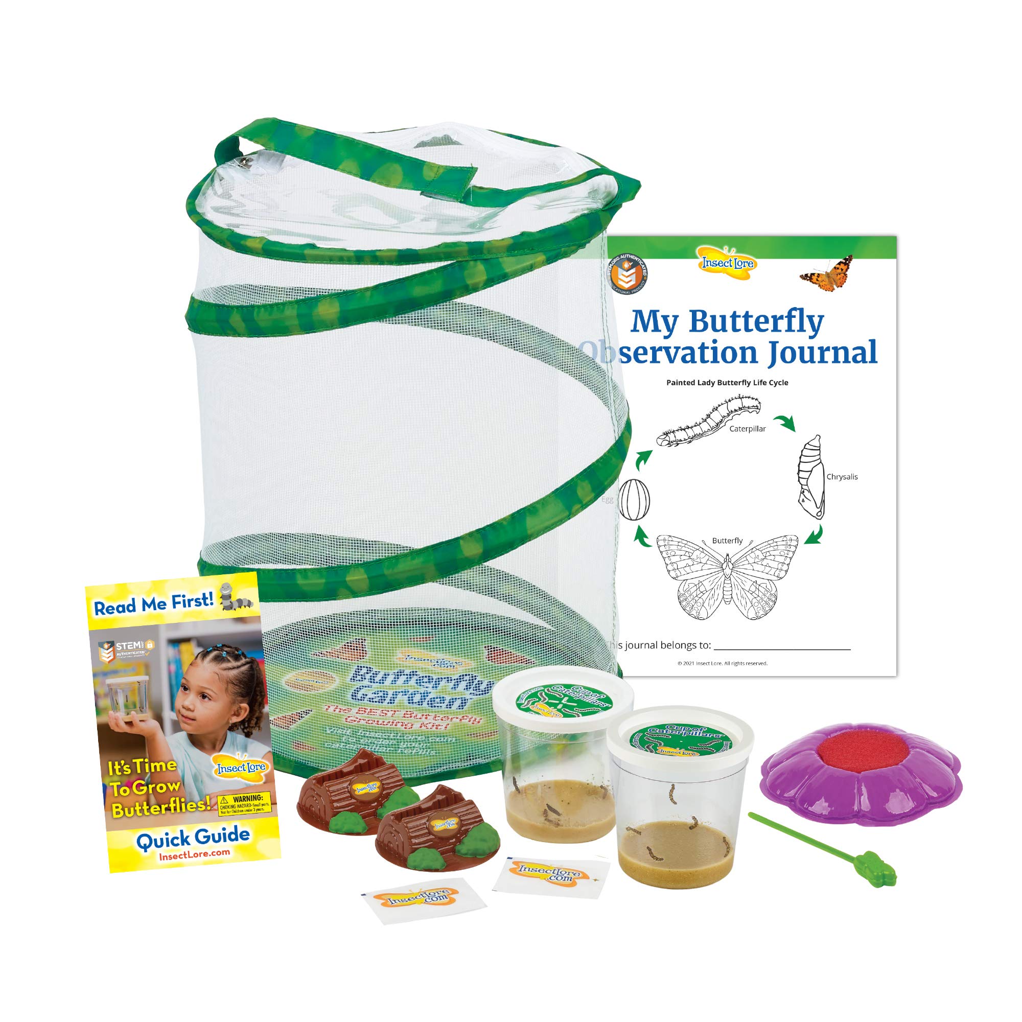 Buy Butterfly Garden Original Habitat and Two Live Cups of