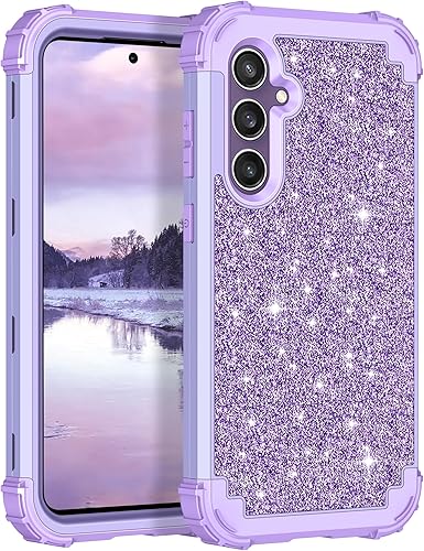 LONTECT Funda para Galaxy S23 FE 5G no compatible con S23 5G Funda híbrida resistente 3 en 1 resistente híbrida resistente de alto impacto a prueba