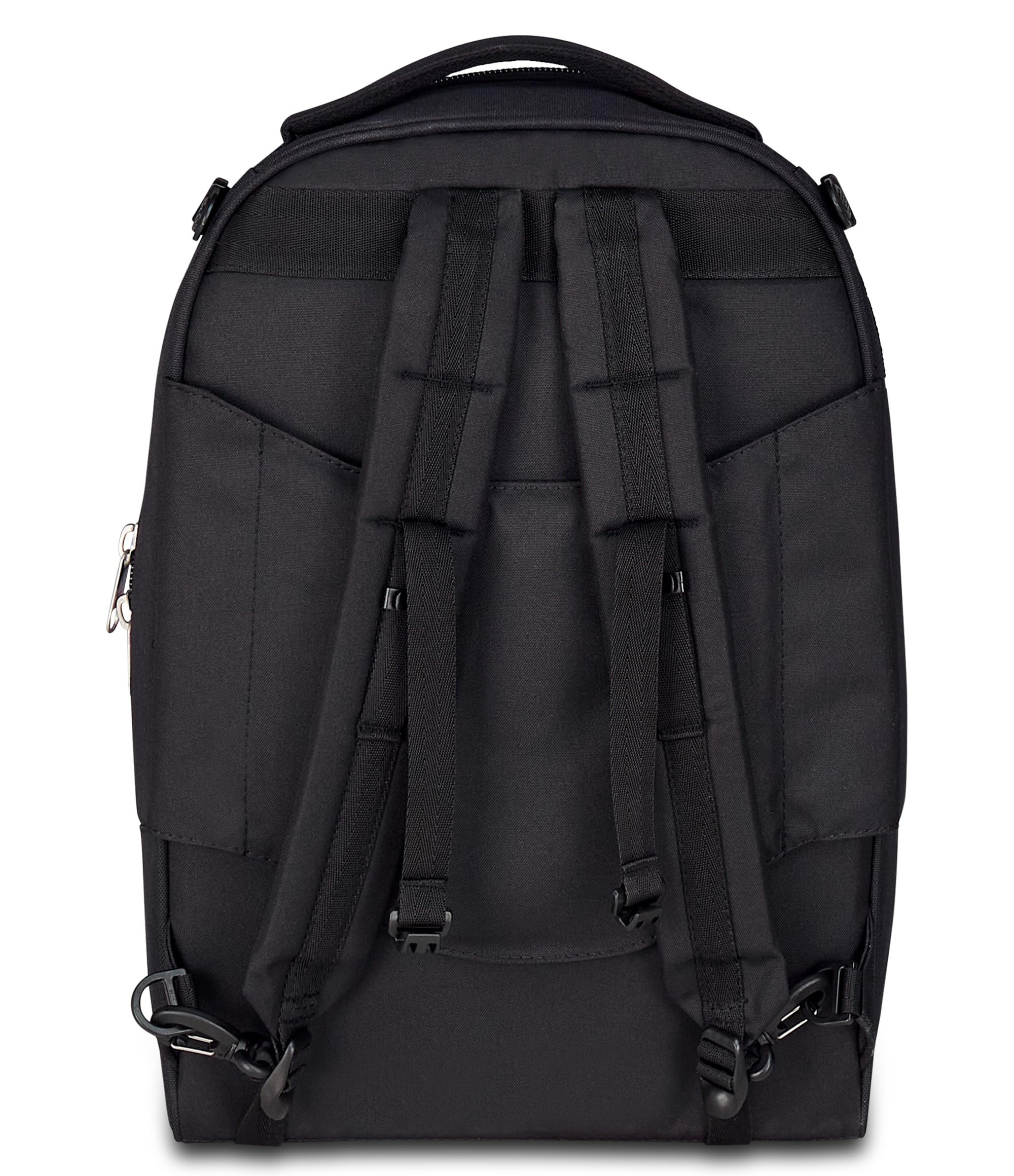 Seven Trolley Scuola Jack 3 Ruote Detach, Azzurro Fucsia, Zaino Con Carrello Sganciabile da 37 L Tasca Borraccia, Zainetto Staccabile, Multiuso e Spazioso, Scuola Elementare e Media, Zaino Bambina