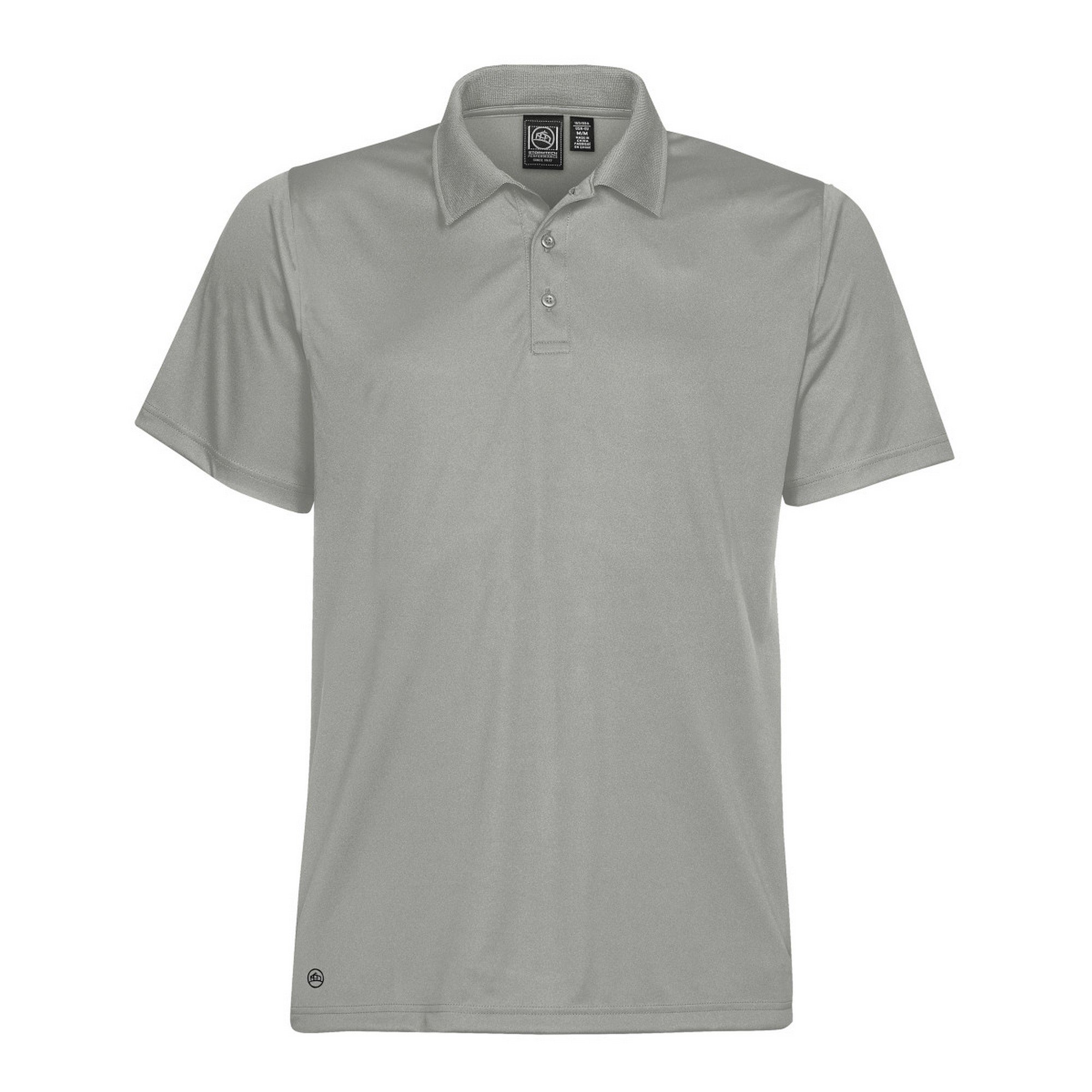 StormtechMens Eclipse H2X-Dry Pique Polo (M) (Cool Silver)