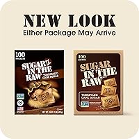 Vista 5 de SUGAR IN THE RAW, paquetes de azúcar de caña granulada, 100 unidades (paquete de 8)