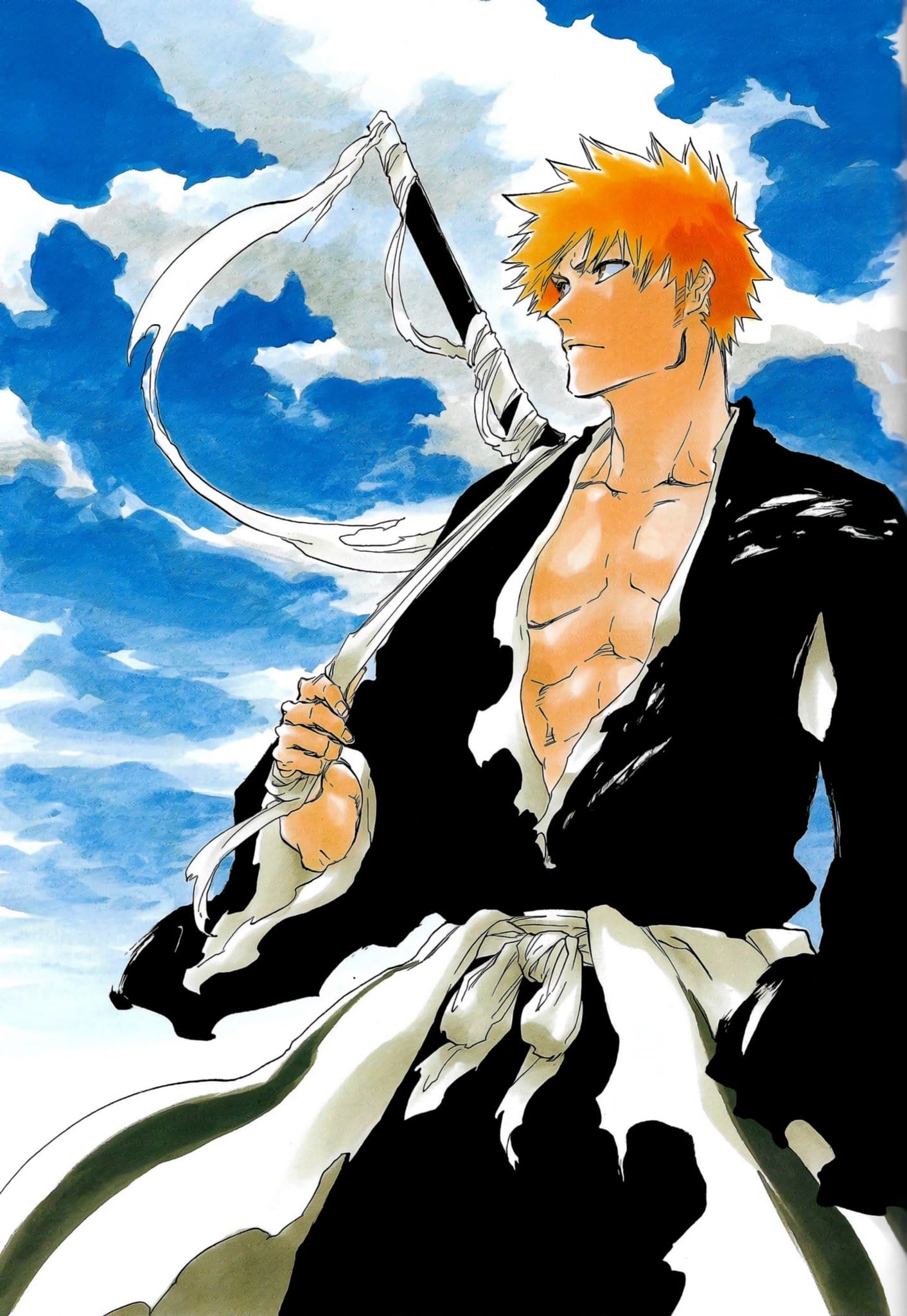 Amazon.com: ZJIZOU Bleach Kurosaki Ichigo Anime Art Poster, Music