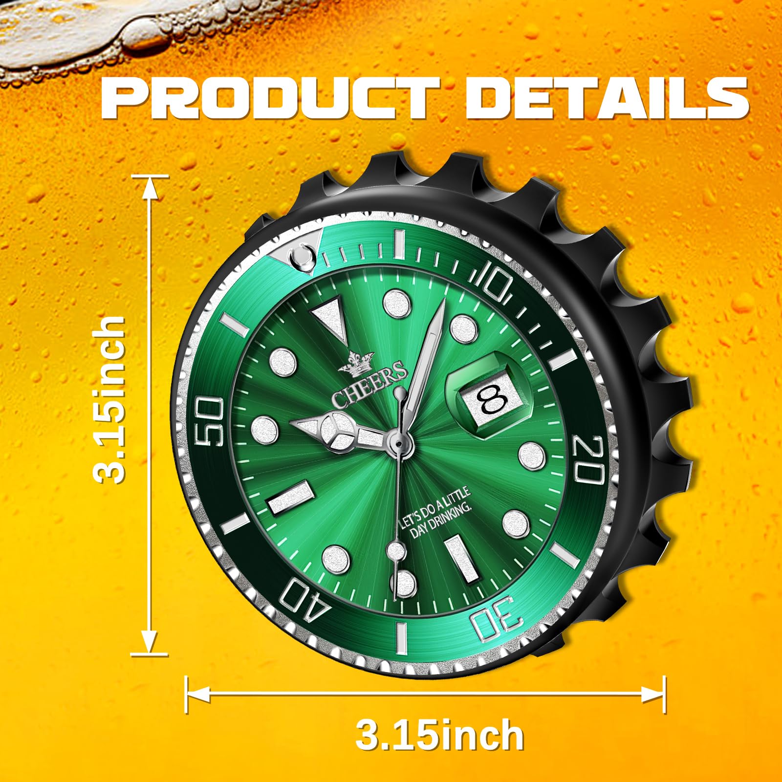 Buleens Magnetic Bottle Opener Taylor swift  for Fridge, Cute Funny Designer Beer Bottle Opener Magnet for Refrigerator with Wristwatch Sticker for Men Women, for Beer Lovers