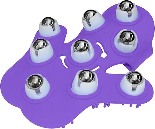Deeva 82437 Guante de masaje Fuzu 360 Neon Purple