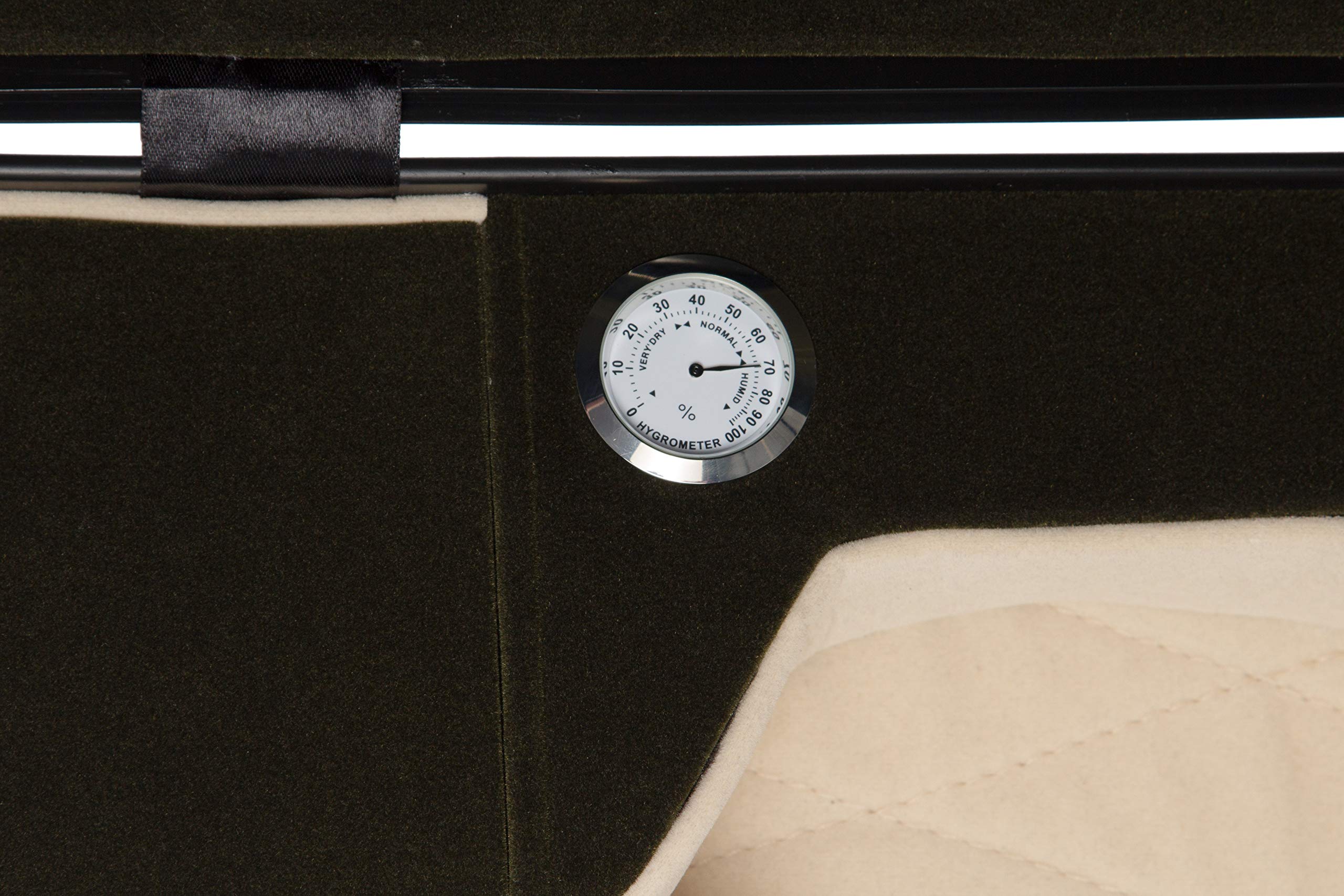 Custodia per violino Fiberglass Oblong 4/4 carbon - olive M-Case
