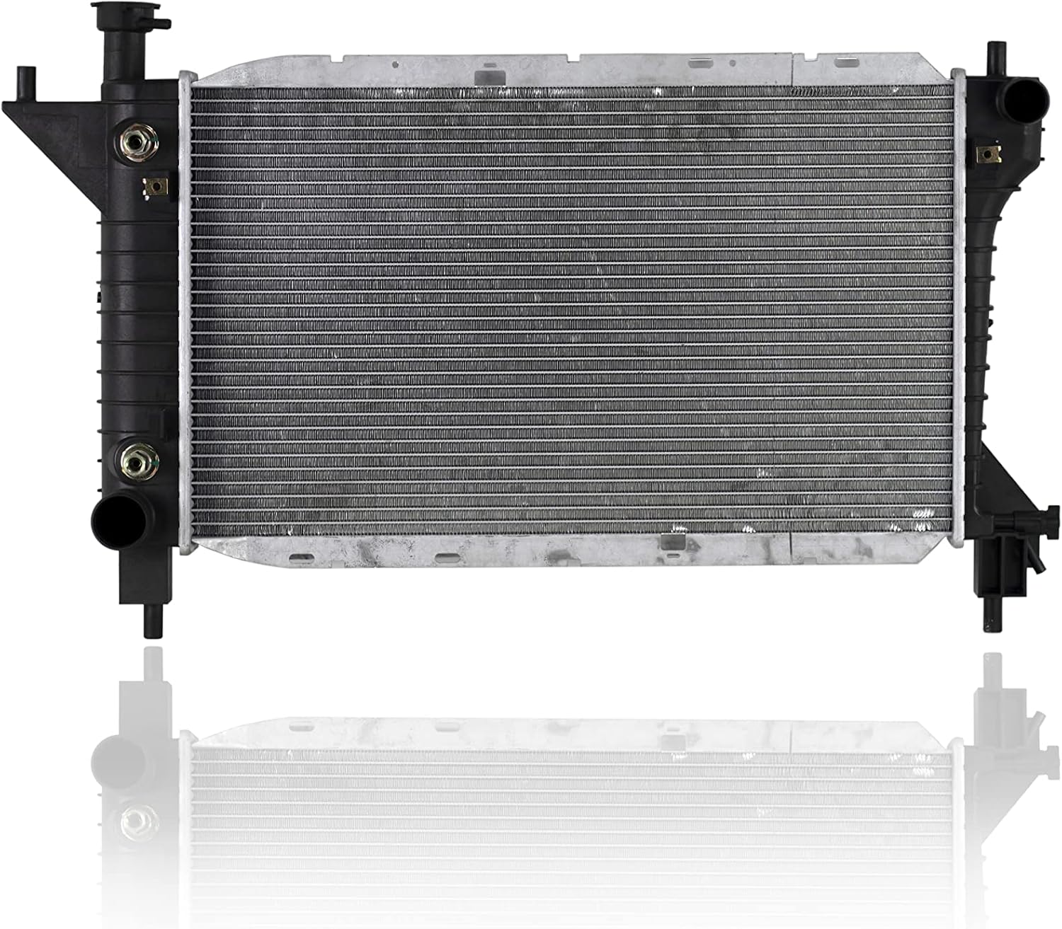 Radiator - Pacific Best Inc. Compatible/Replacement for 1488 94-96 Ford Mustang 6/8Cy 3.8L/5.0L - Plastic Tank, Aluminum Core