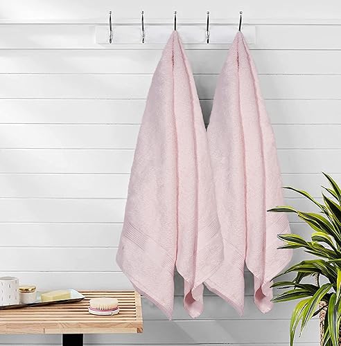 Miniatura 3 de Elvana Home Juego de 6toallas de algodón ultra suave que contiene 2toallas de baño de 28 x 55pulgadas, 2 toallas de mano de 16 x 24pulgadas y 2