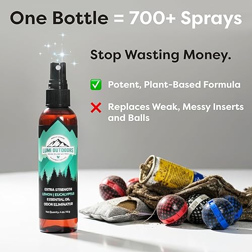 Miniatura 3 de Aerosol desodorante natural para zapatos y eliminador de olores. Atomizador para zapatos ultra resistente, con aceites esenciales, como desodorante
