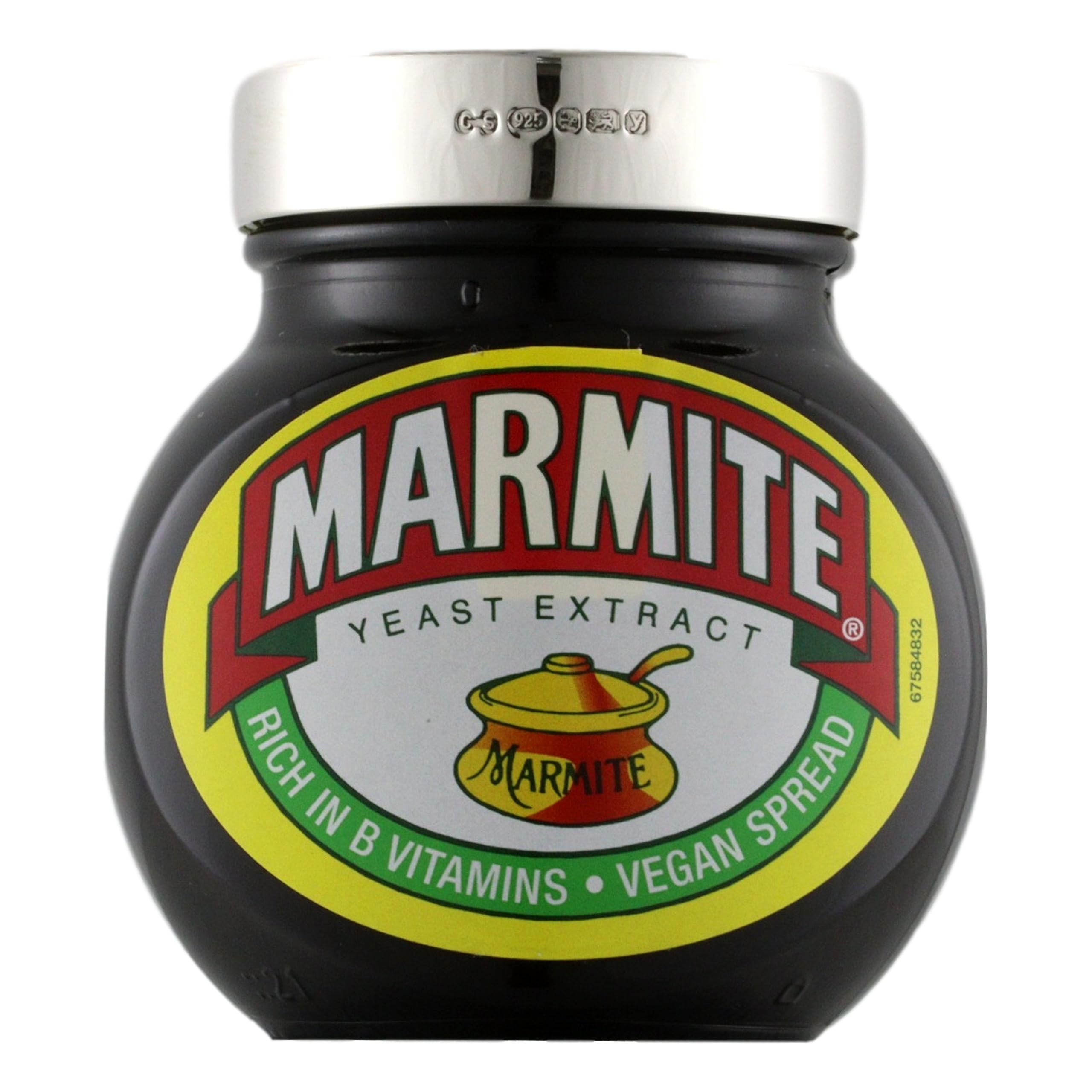 CATORS Sterling Silver Lid - MARMITE - 250g Jar