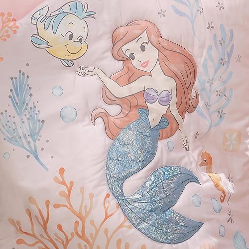 Miniatura 7 de Bedtime Originals Disney Baby The Little Mermaid - Juego de ropa de cama para cuna (3 piezas)