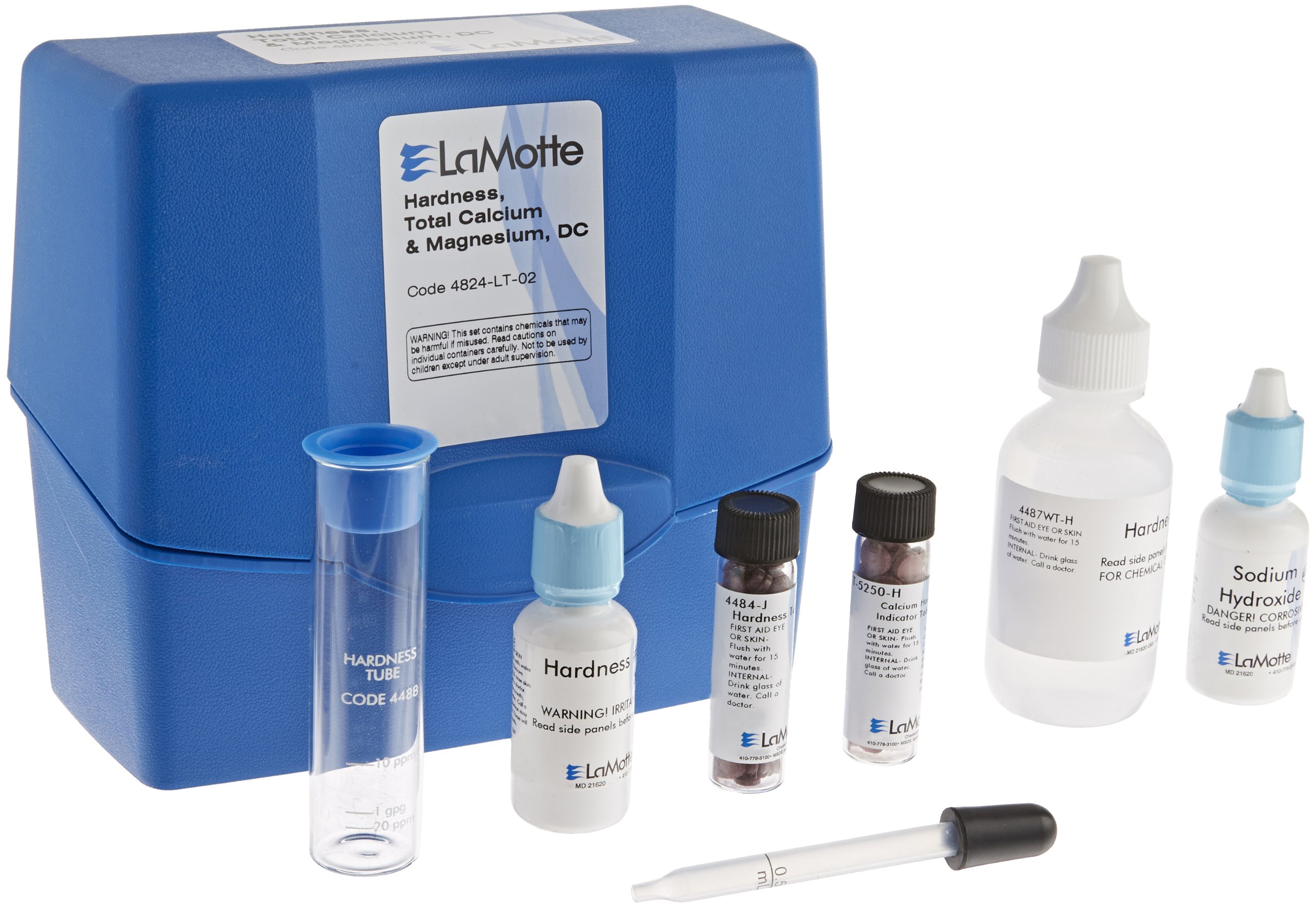 Buy LaMotte 4824LT02 Calcium Magnesium and Total Hardness Test Kit (1