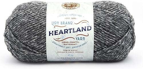 Lion Brand Yarn Heartland - Ovillo de hilo, Grandes Montañas Humeantes, 1 cadejo