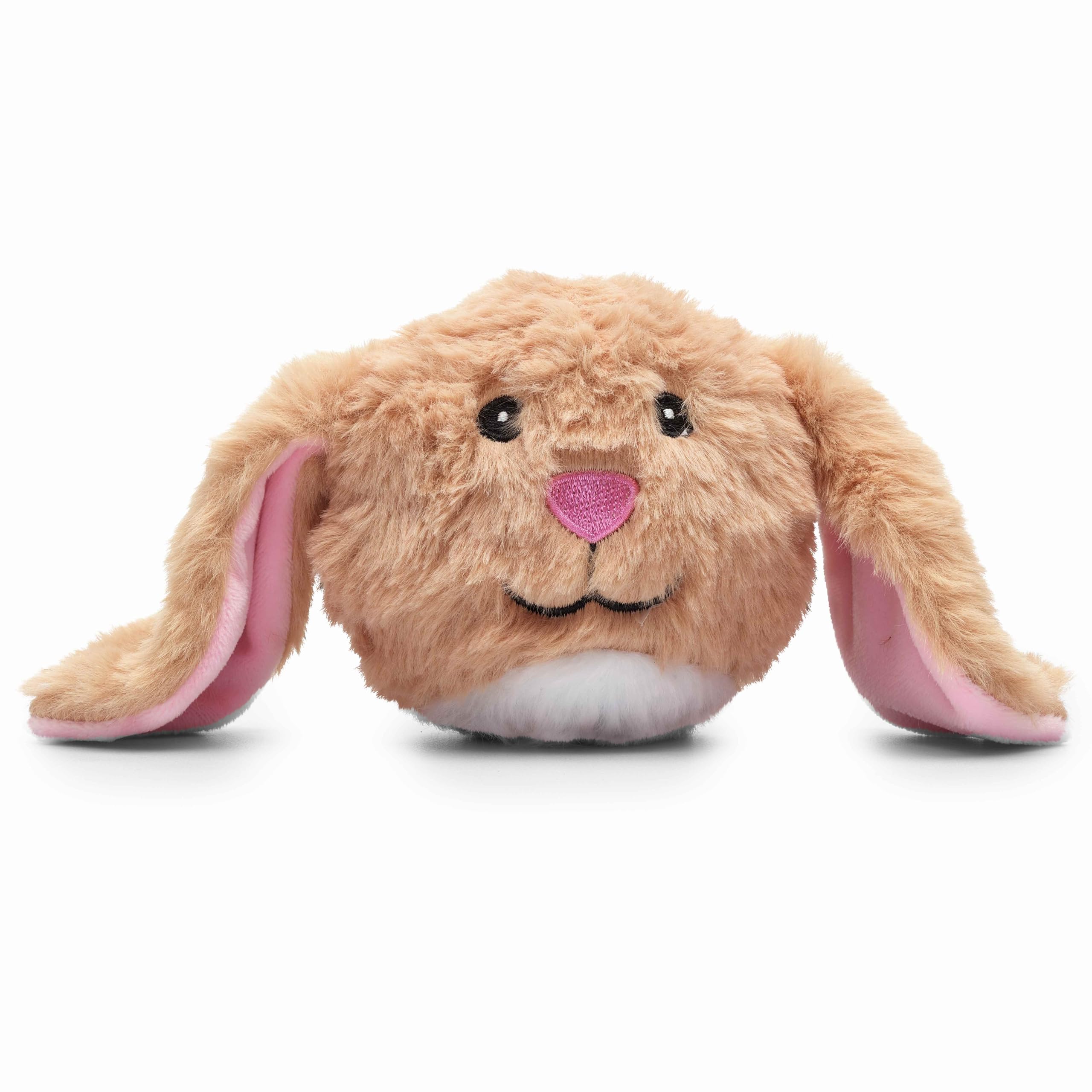 Flourish Pets 2 in 1 Multi-Layer Chew Toy for Active Dogs | Non-Toxic BPA Free Double Stitched Soft Fabric Exterior Dog Toys | Long-Lasting Dog Plush Toys – Bunny 3.5