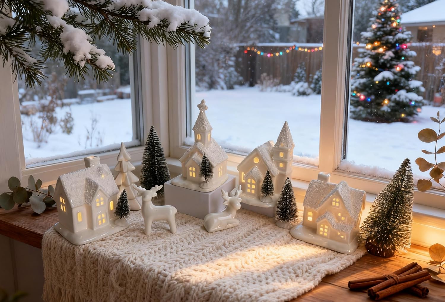 Christmas Village Set