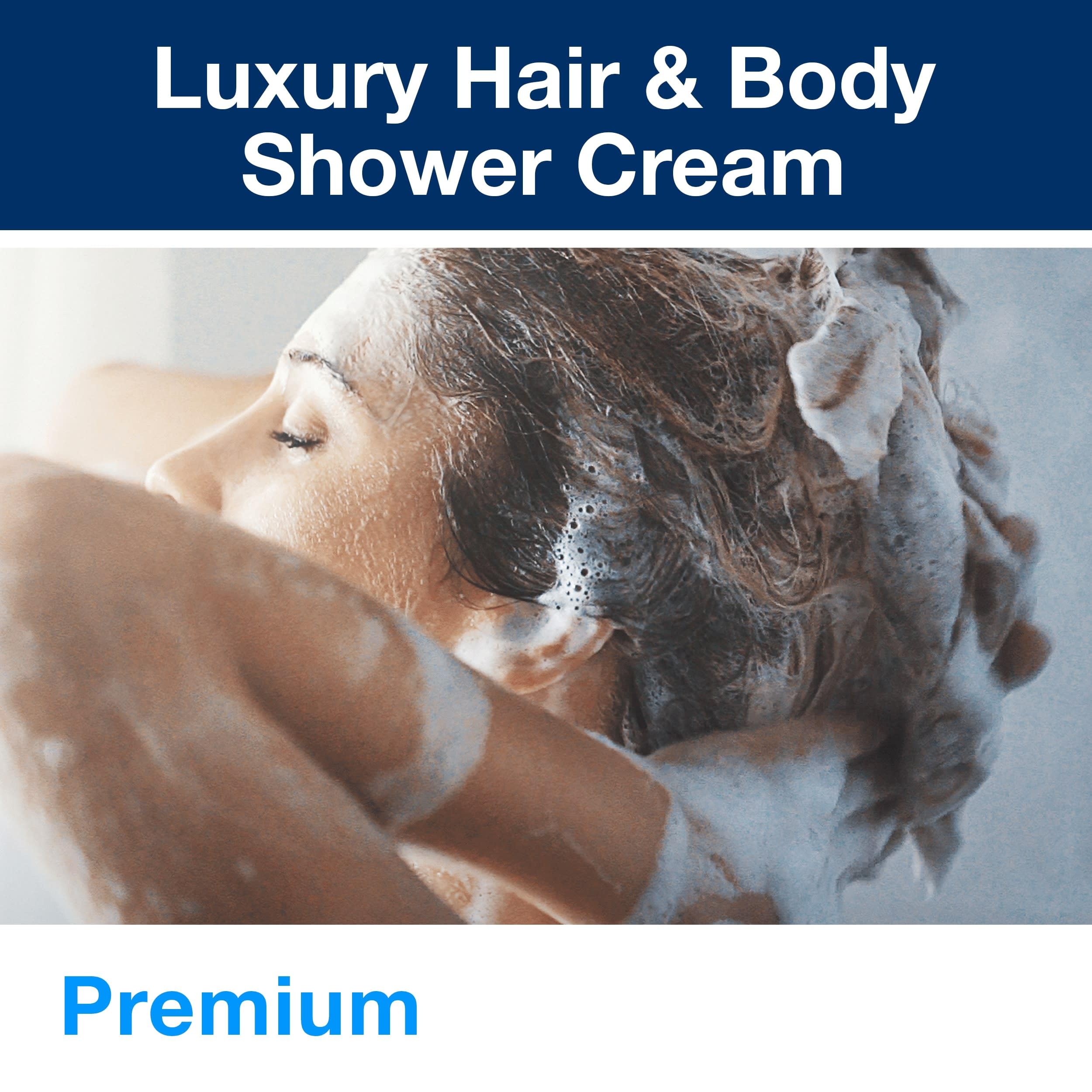 Tork Doccia Shampoo in crema 3 in 1 Luxury S4, fragranza vaniglia e argan, 6 flaconi da 1000 ml, 424661