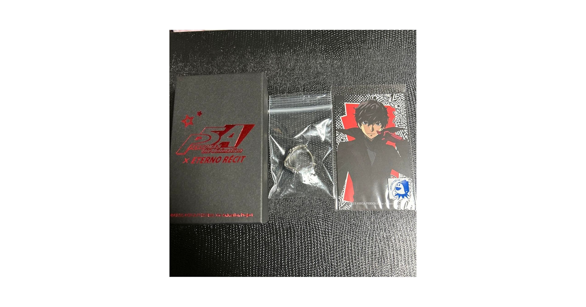 公式　ペルソナ5 雨宮 蓮　ジョーカー  アルセーヌ　モチーフリング　13号 公式 ペルソナ5 雨宮 蓮 ジョーカー アルセーヌ モチーフリング 13号