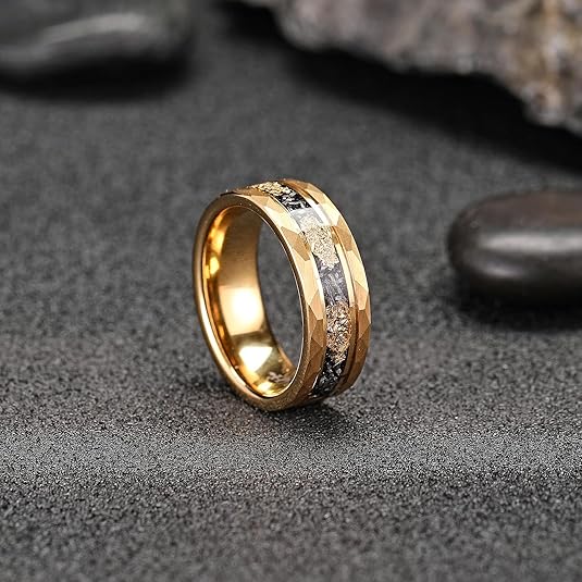 Men's Tungsten Wedding Band - Detail View
