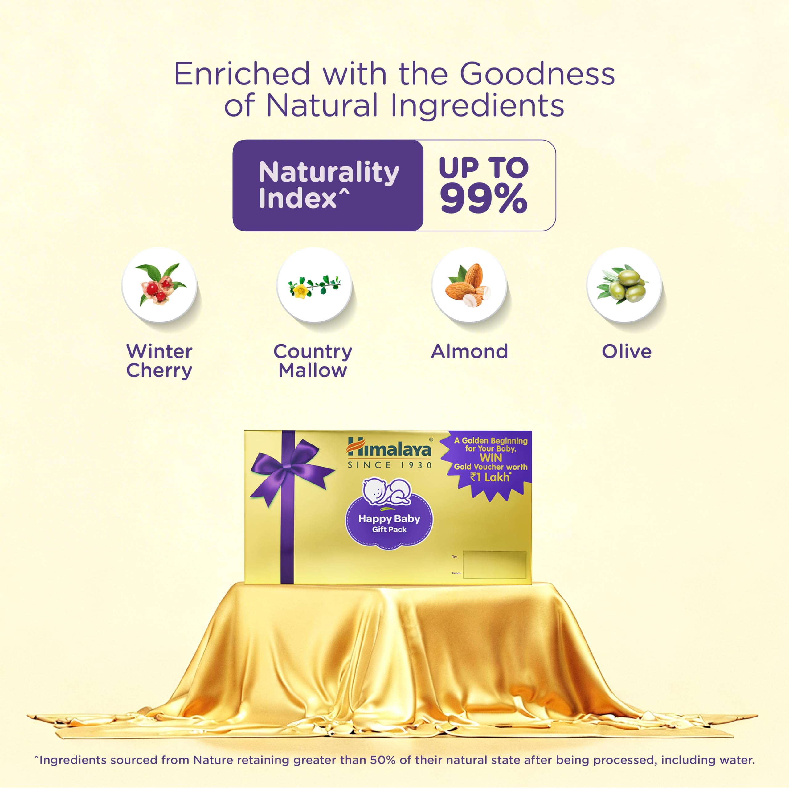 Himalaya Baby Golden Gift Pack | Chance to Win a Gold Voucher Worth ₹1 Lakh | No 1 Dr Recommended Brand | Complete Baby Care Kit |Safe for Newborns 2