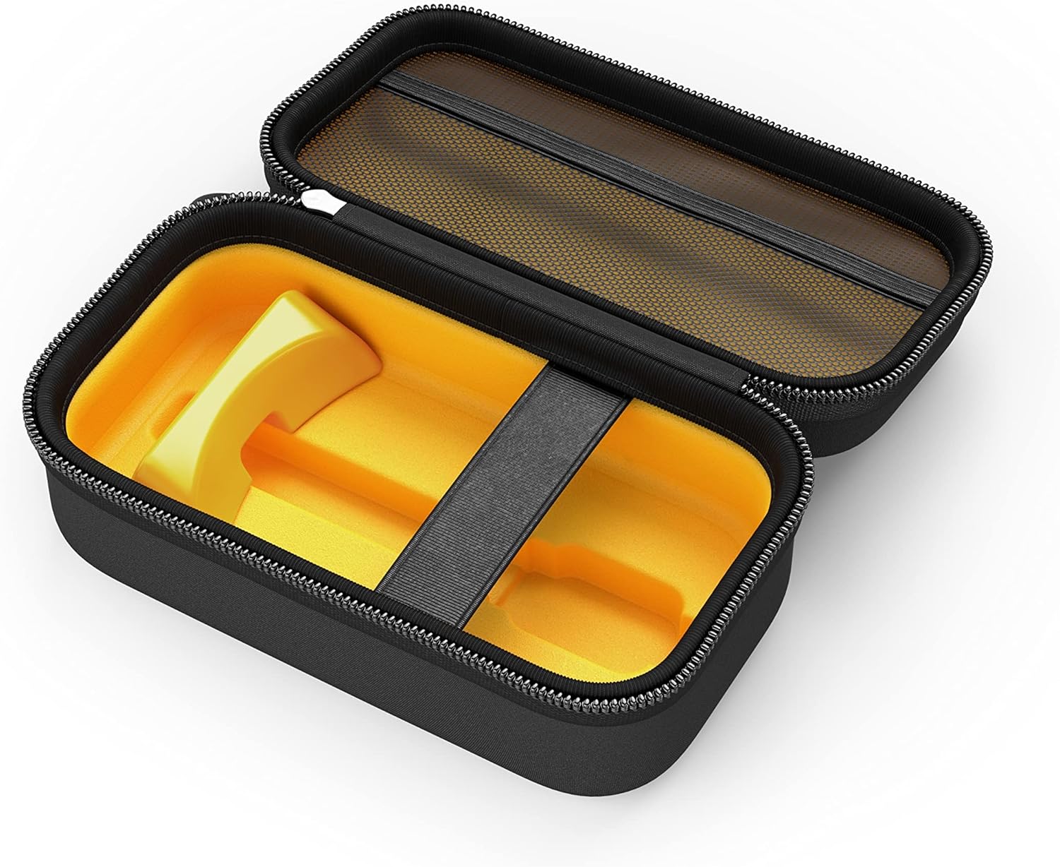 GLORIOUS Universal Mouse Case Gaming, w/Accessory Pocket & Adjustable Wedge (No Shake), Portable Carrying Case, Hard Shell, Zipper, & Wool Interior, for Bluetooth Wireless Mice & Wired Mice - Image 3