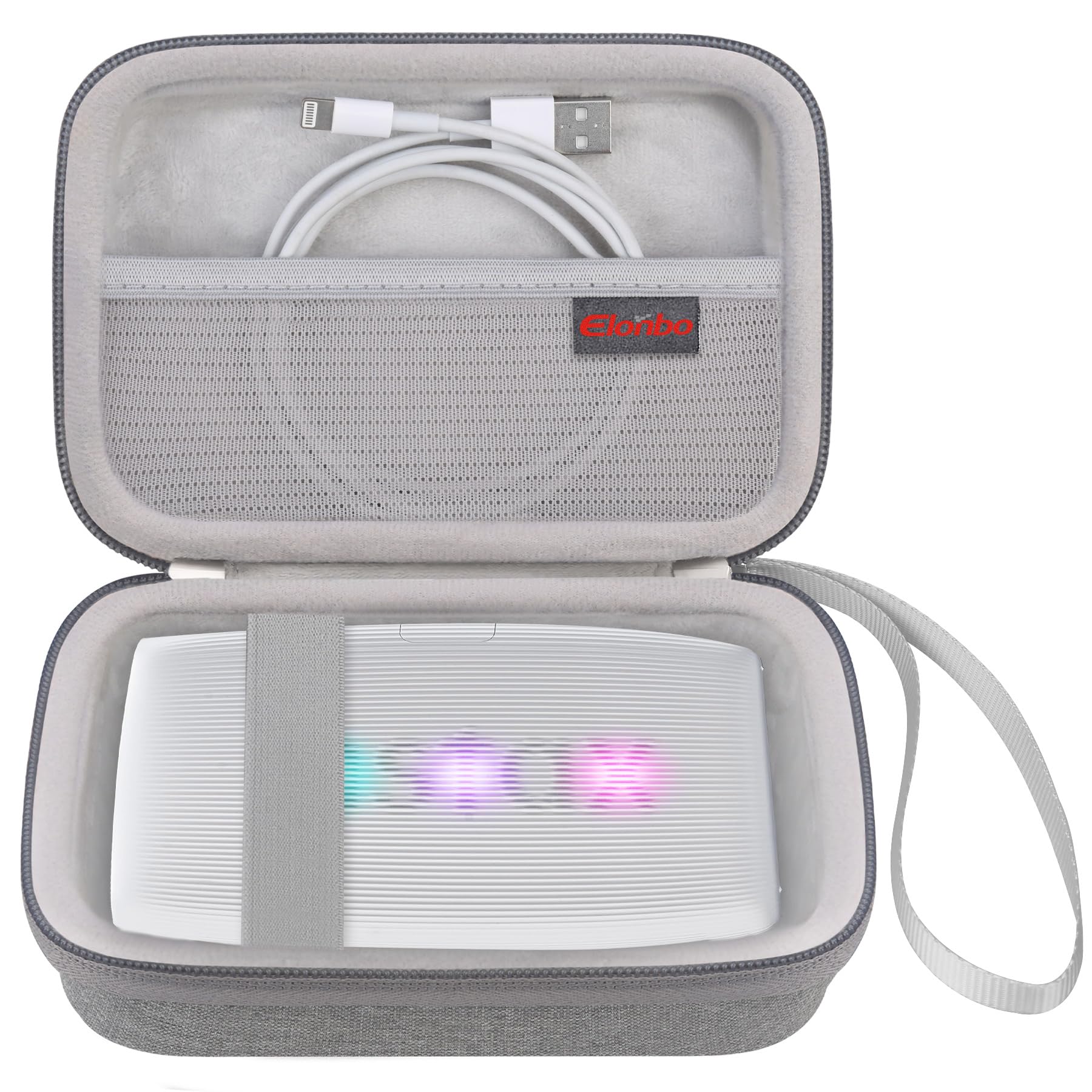 Elonbo Carrying Case for Fujifilm Instax Mini Link 3/2 Smartphone Printer, Portable Mini Color Instant Photo Printer Hard Travel Bag, Wireless Picture