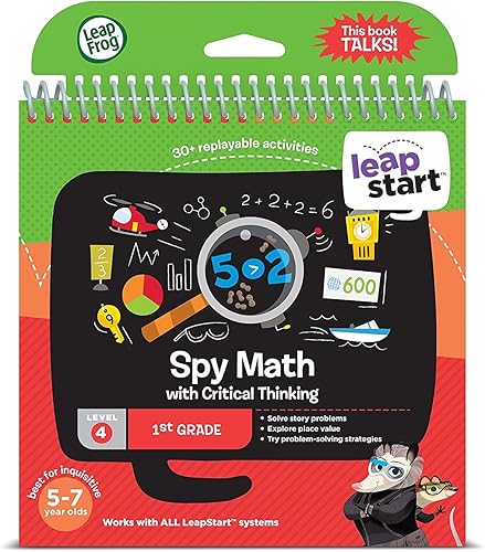 Miniatura 6 de Libro de actividad LeapFrog LeapStart para 1er grado Math and Critical Thinking