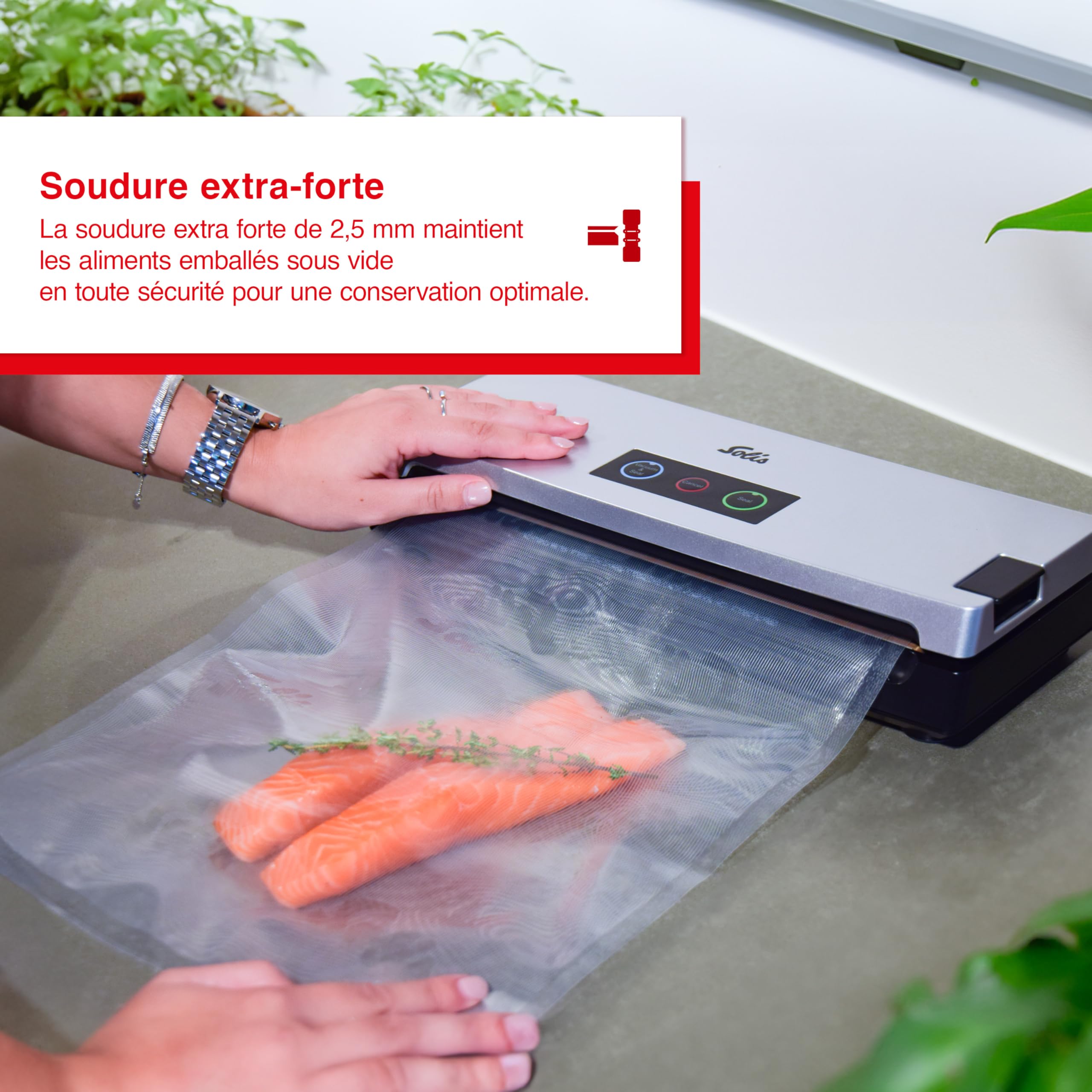 Solis appareil de mise sous vide Vac Smart